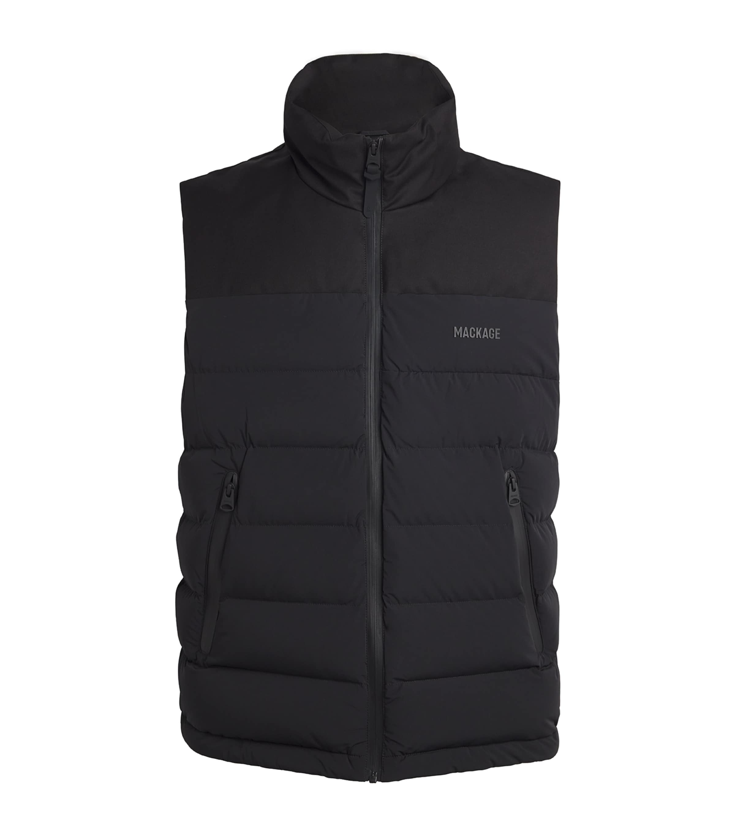 Mackage Water-resistant Down Bobbie-city Gilet In Black