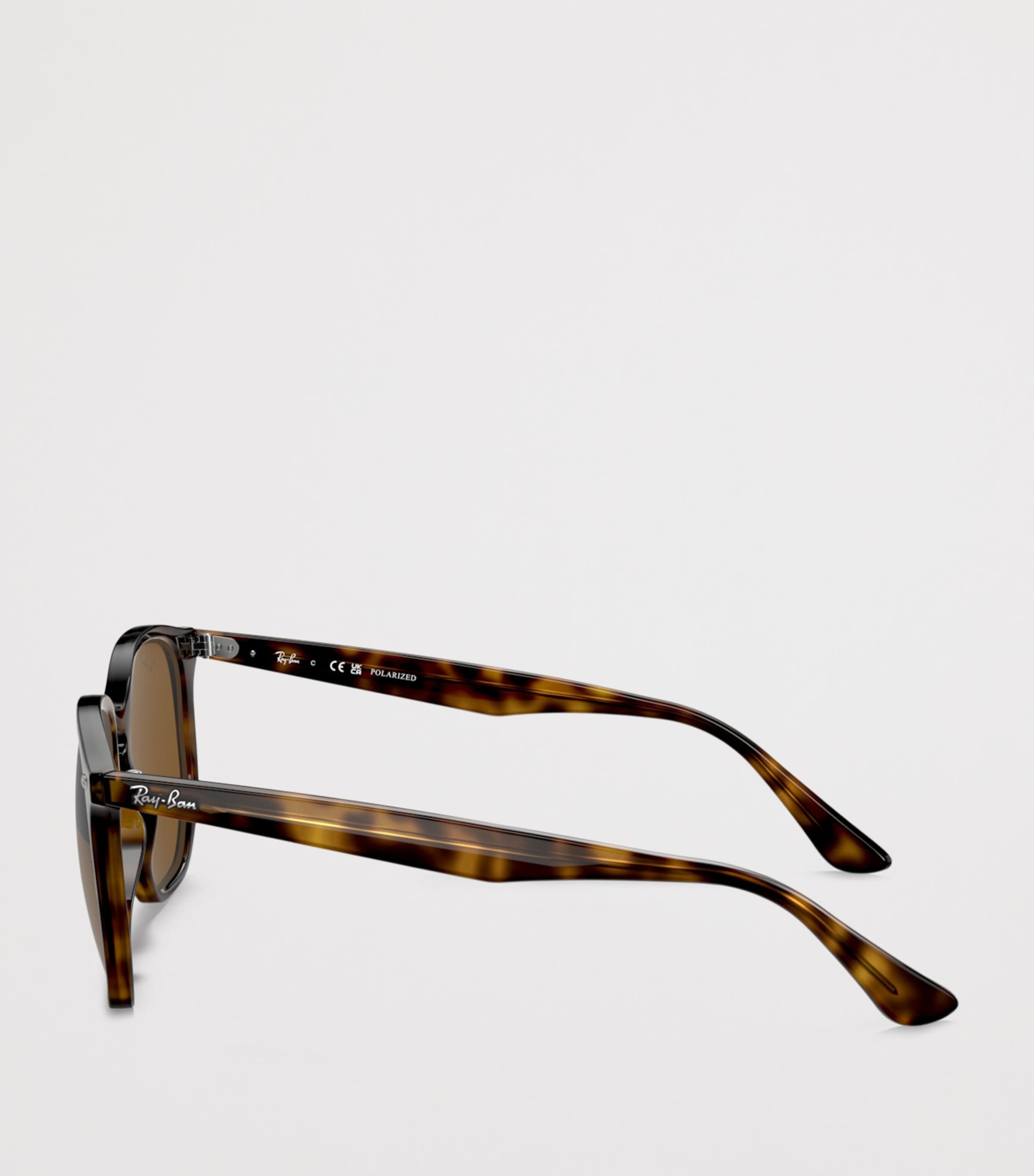Ray-Ban Tortoiseshell Irregular Sunglasses Image 3