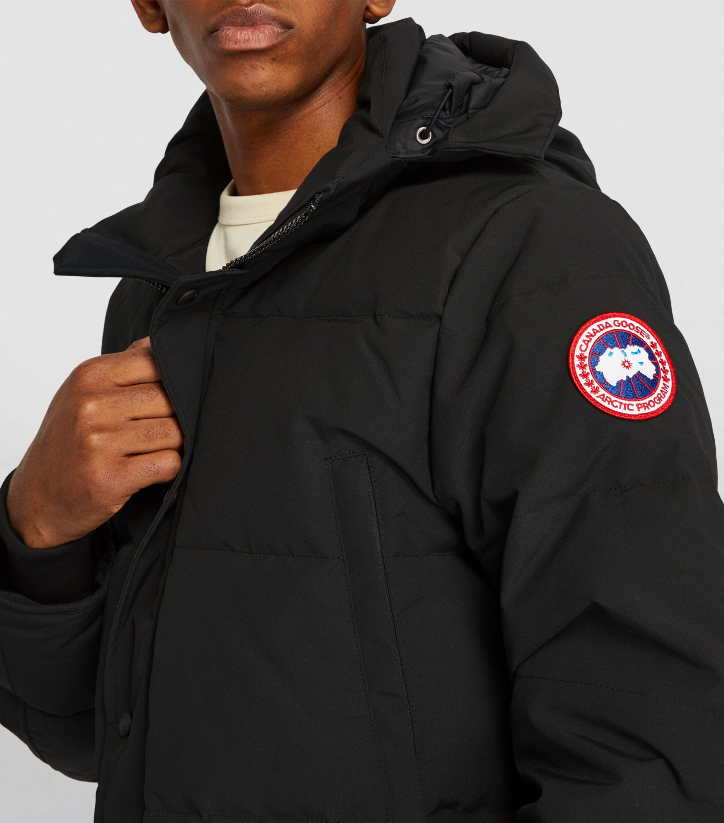 Canada Goose Black Wyndham Parka | Harrods US