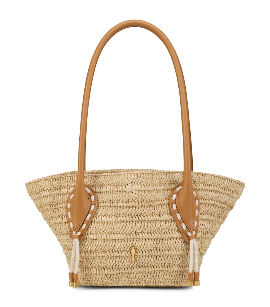 Christian Louboutin Venus Mini Raffia Basket Bag Image 1