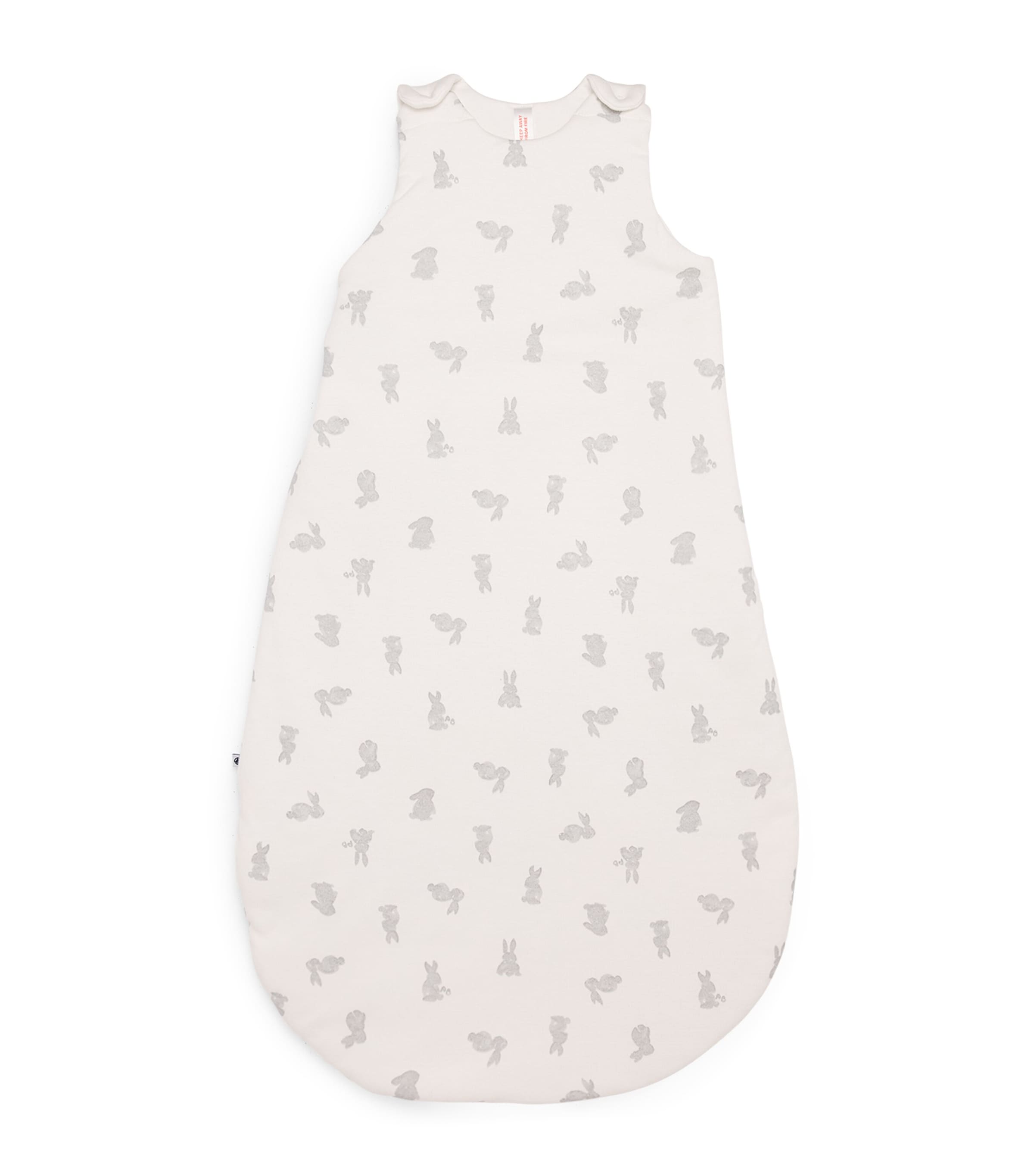 Cotton Sleeping Bag (6-18 Months) 1MARSHMALLOW/GRIS Image 1