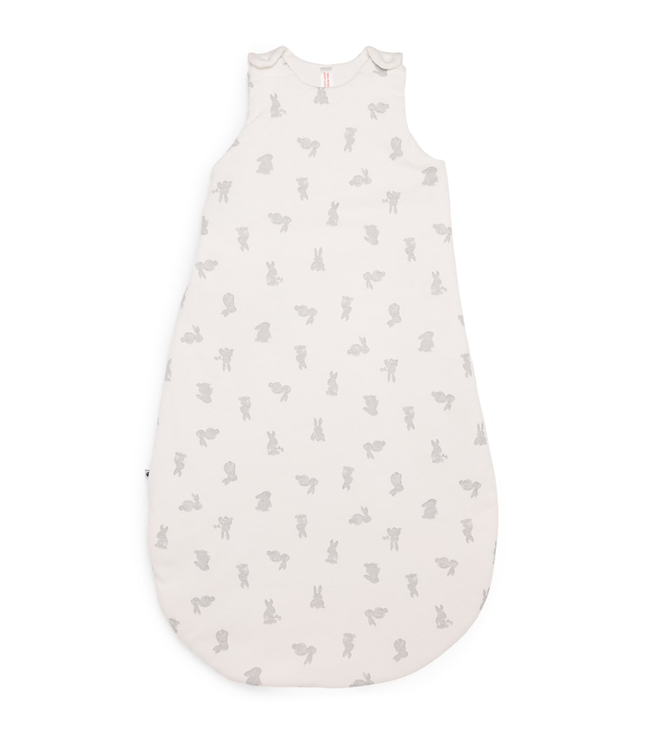 Cotton Sleeping Bag (6-18 Months) 1MARSHMALLOW/GRIS Image 1