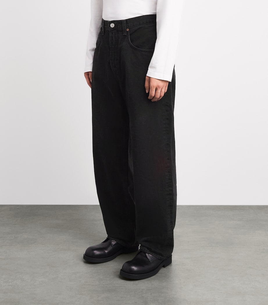 AGOLDE Mens Fusion Tapered Baggy Jeans Kember Image 4