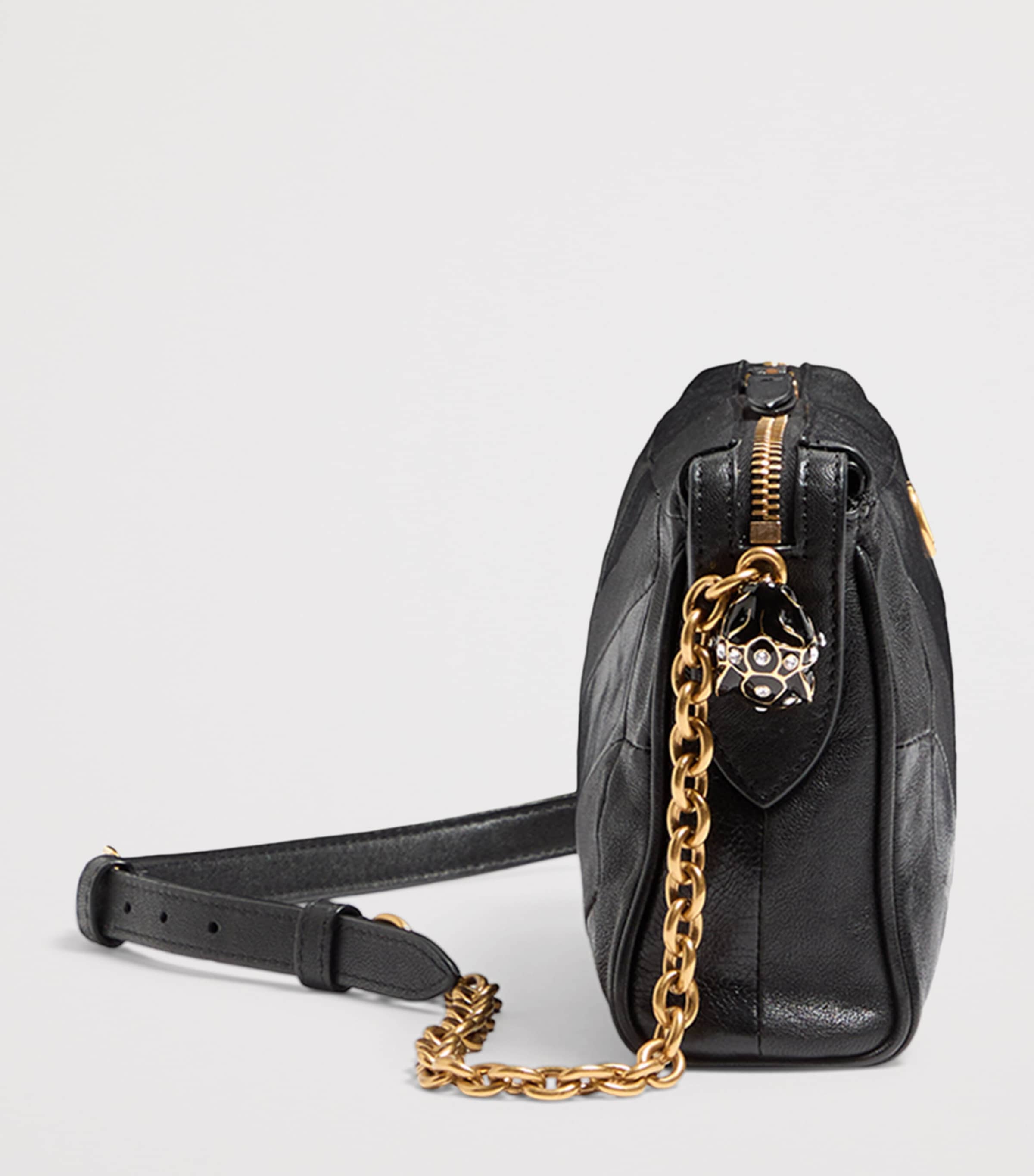 Small Lambskin Panthea Shoulder Bag 0NO Image 3