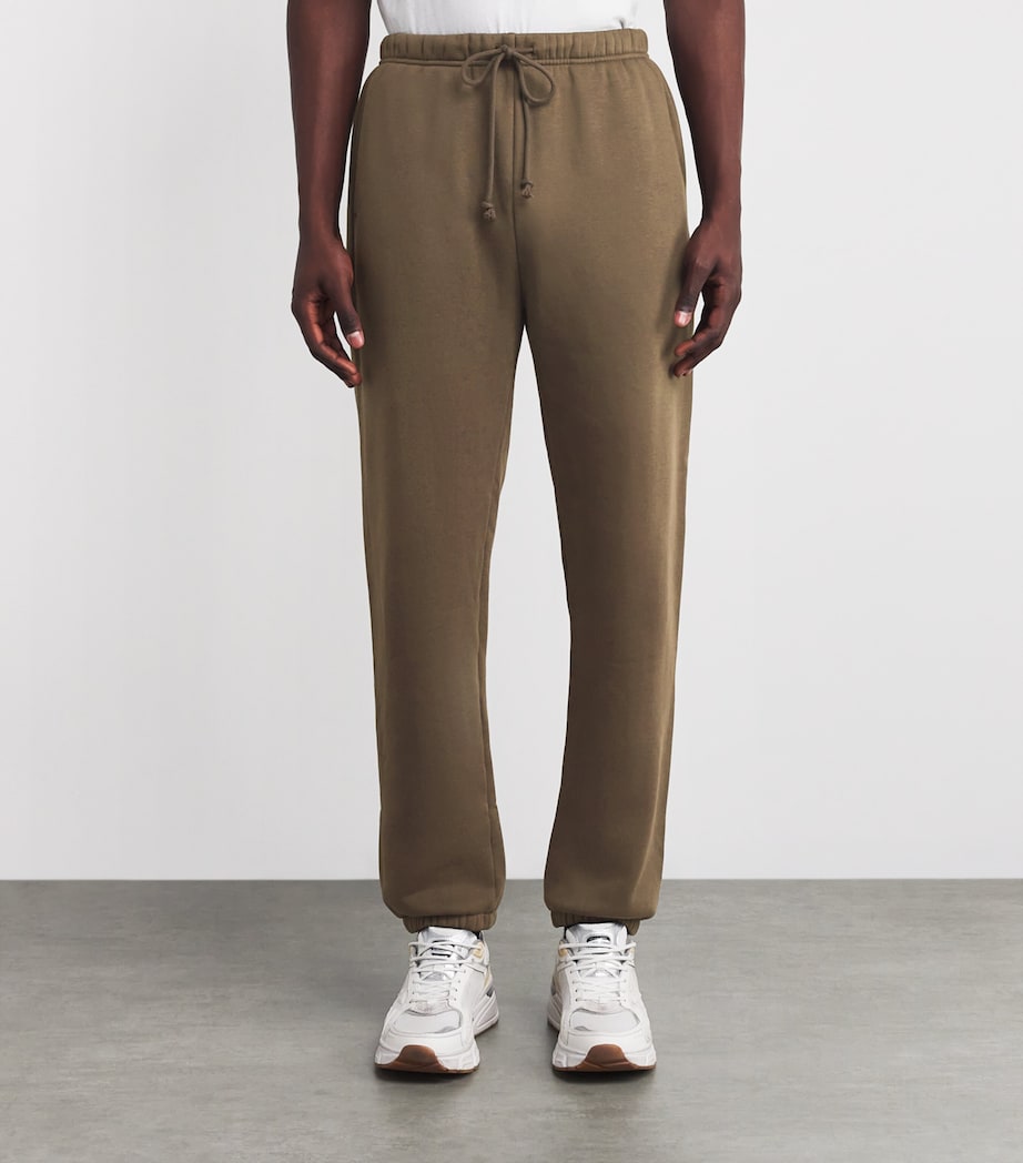 Cotton-Blend Straight Sweatpants DRIFTWOOD Image 3