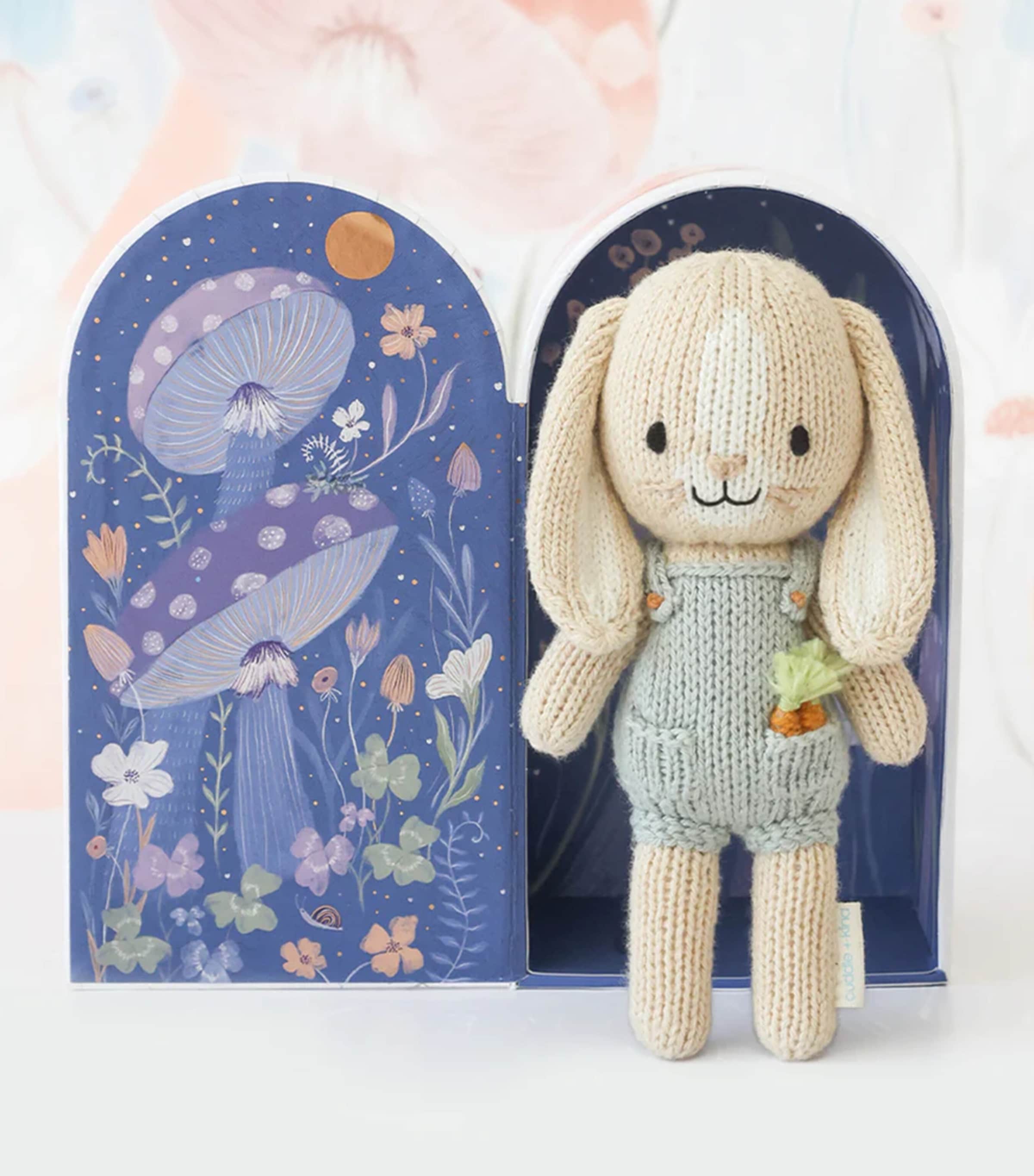 Cuddle + Kind Cotton Tiny Henry the Bunny (15cm) Image 2
