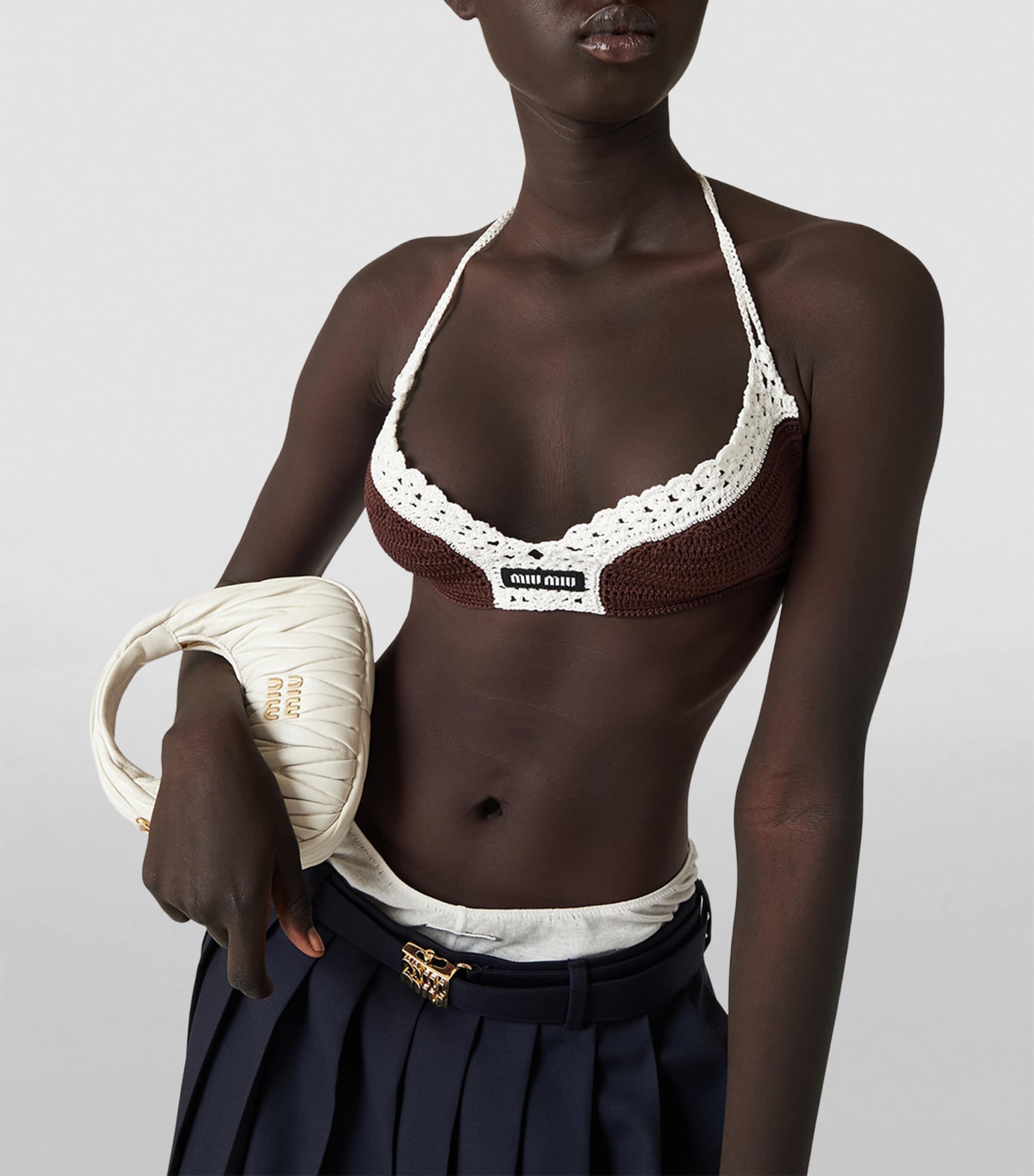 Mini Nappa Leather Wander Top-Handle Bag F0009 Image 4