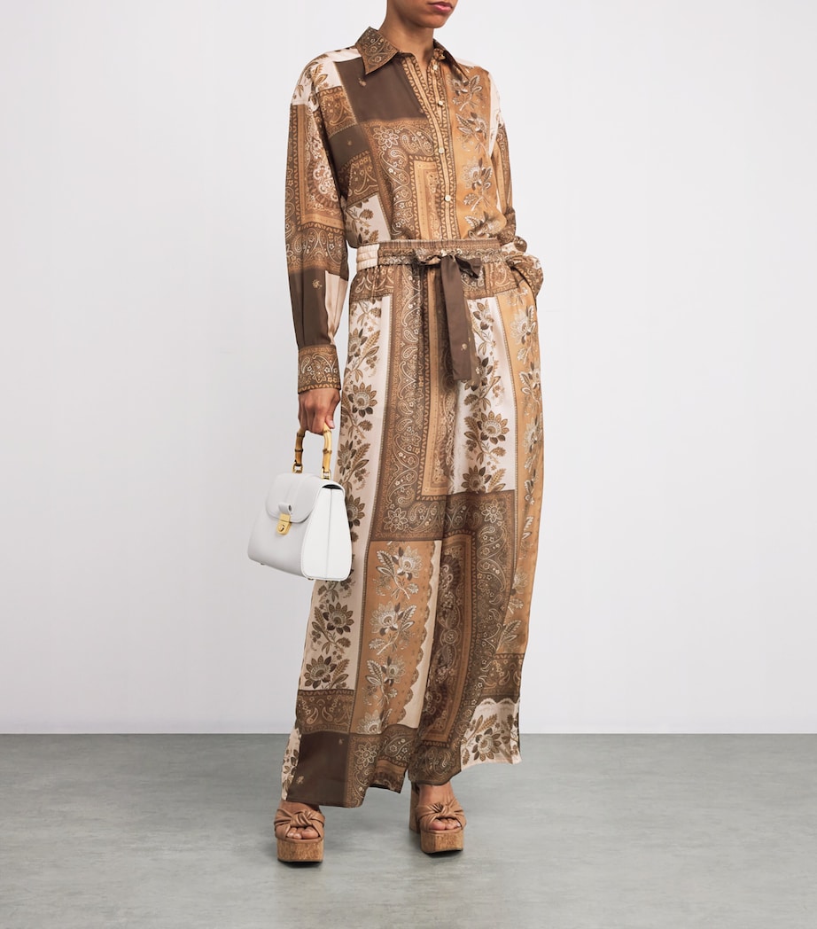 Cotton Lucky Bandana Trousers CHCBAN/CHOCLTE BNDNA Image 2