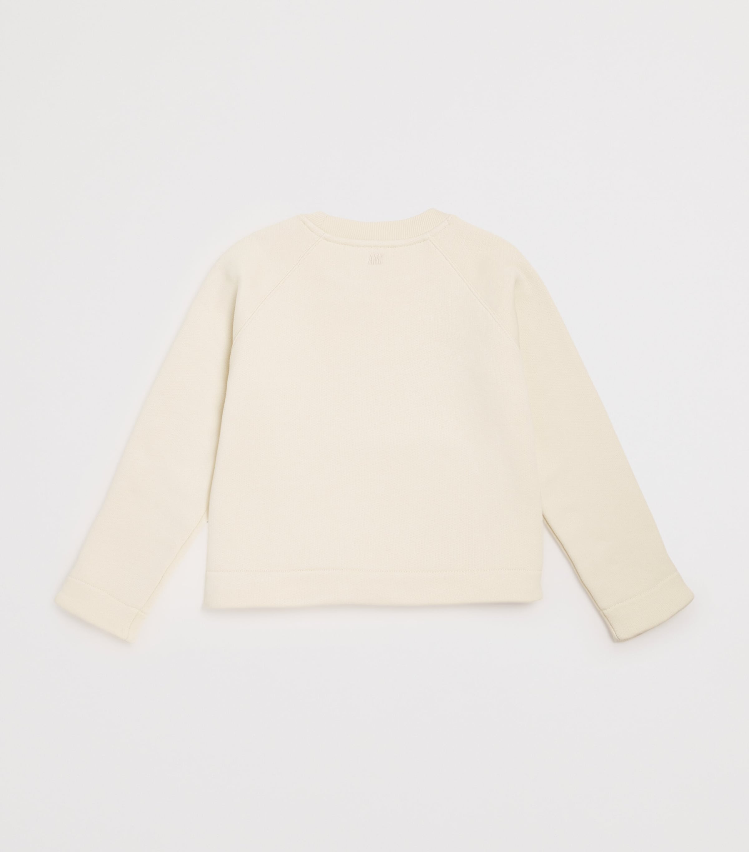 Cotton Ami De Coeur Sweatshirt (4-12 Years) 185-IVOIRE Image 2