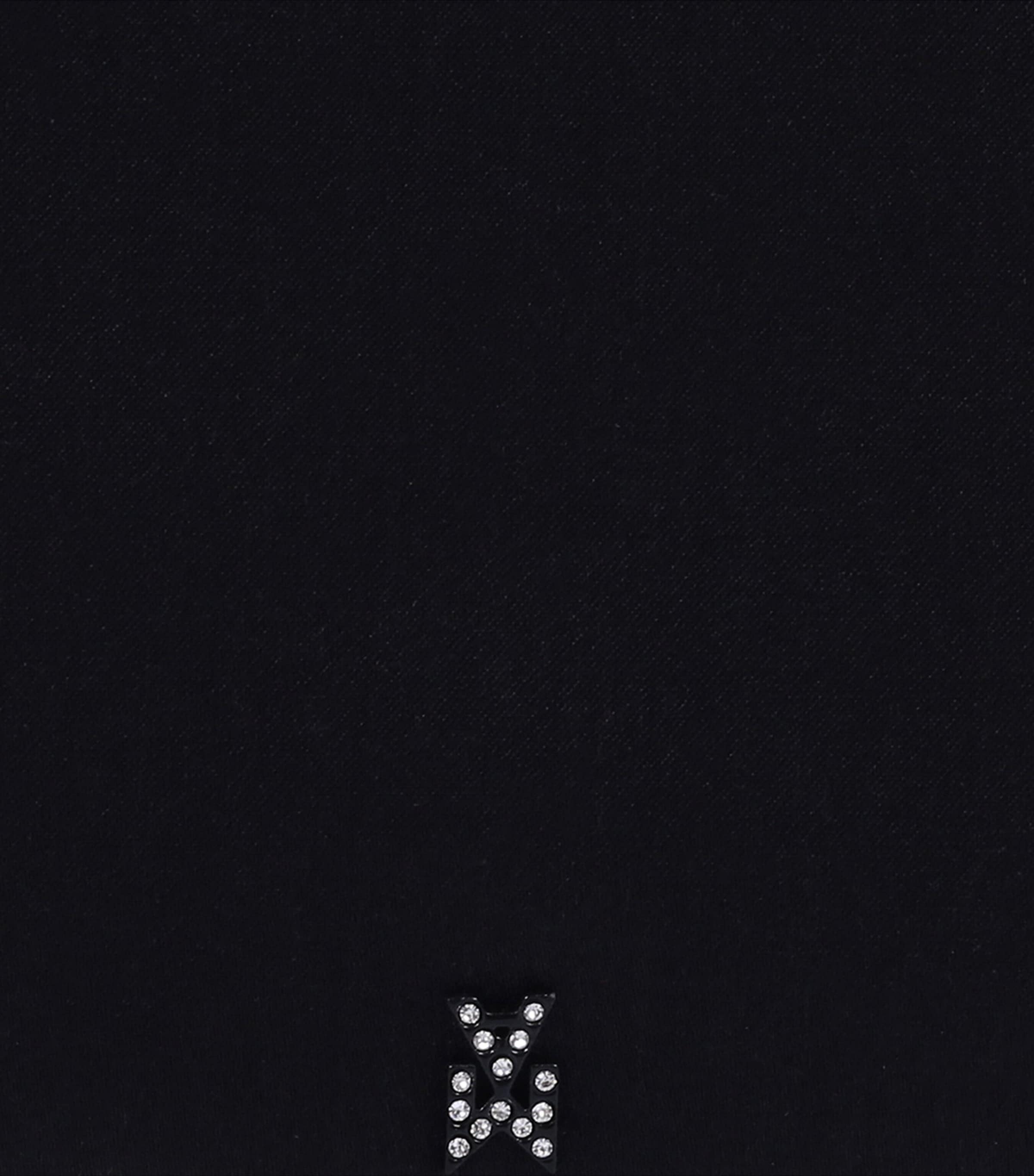 Mini Satin Amini Bella Top-Handle Bag BLACK Image 4