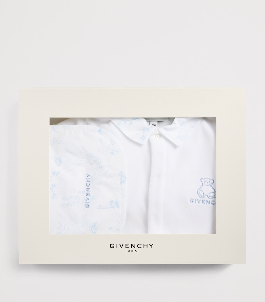 Givenchy Kids Bear All-In-One and Bib Set (6-18 Months) Image 3
