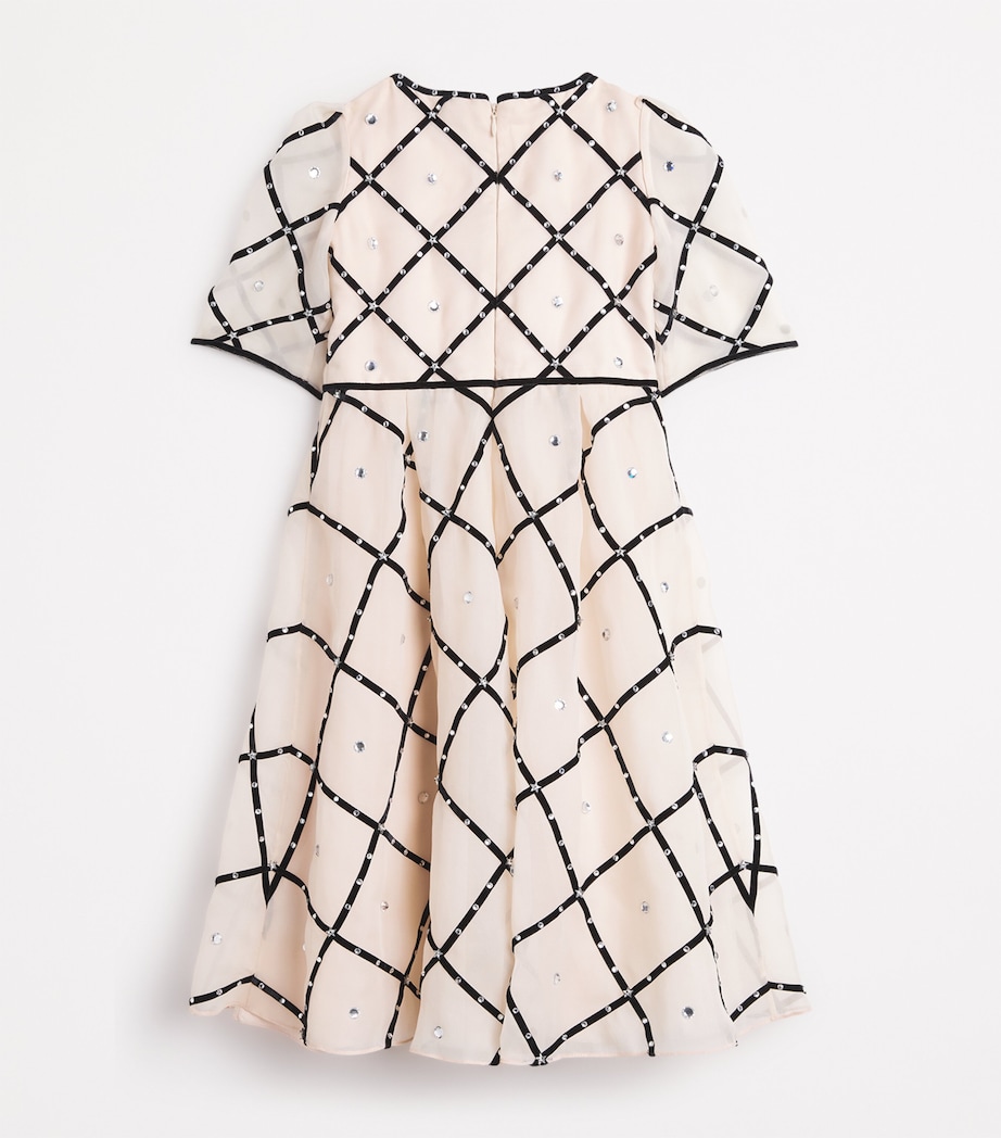 Tulle Embellished Hopscotch Dress (6-12 Years) 820 ILLUSION Image 2