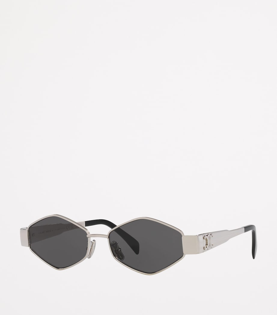 Celine Womens Metal Triomphe Geometric Sunglasses Image 2