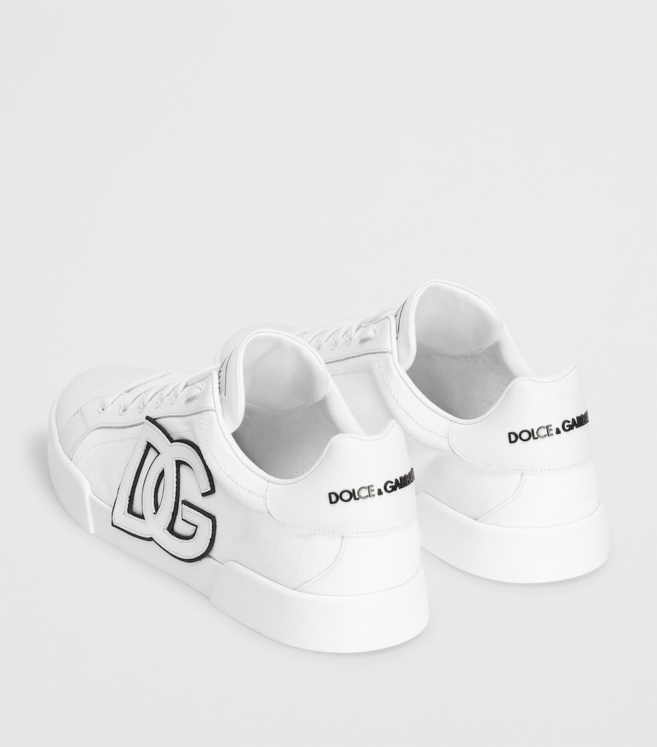 Portofino Low-Top Sneakers 8T907-WHITE/BLACK Image 3