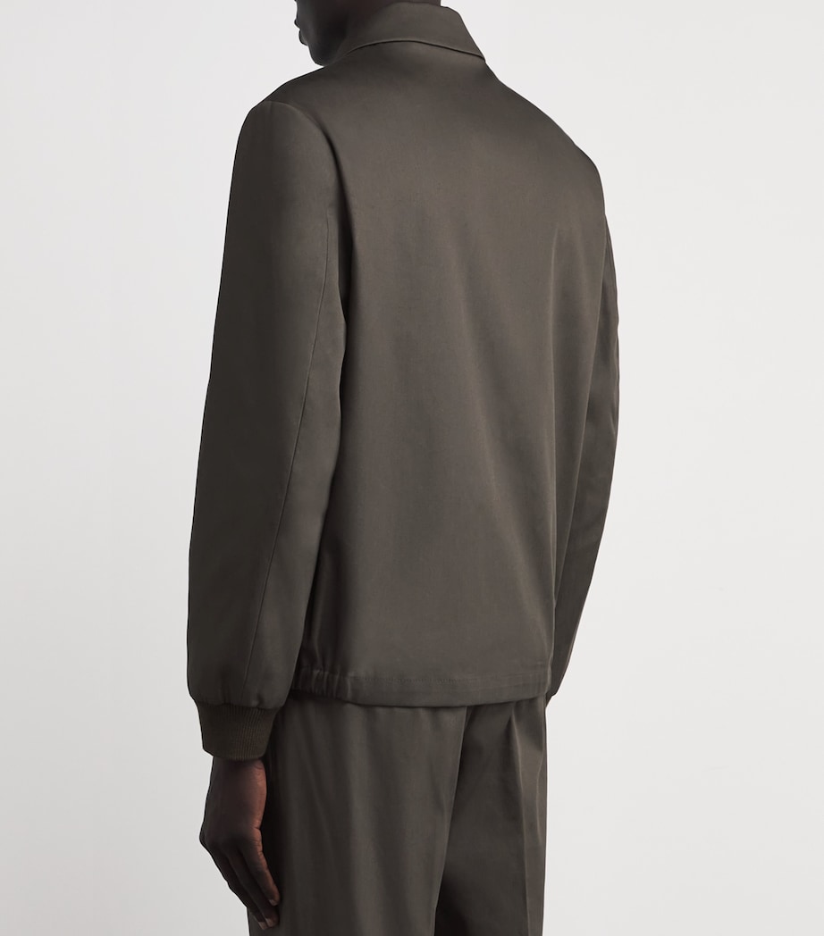 Cotton Jacket 370 ARMY Image 4