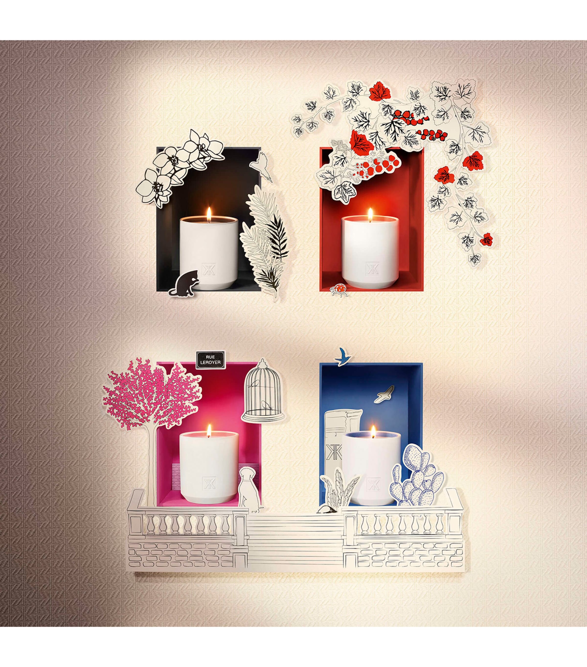 Maison Francis Kurkdjian Rue Des Groseilliers Scented Candle (300g) Image 3
