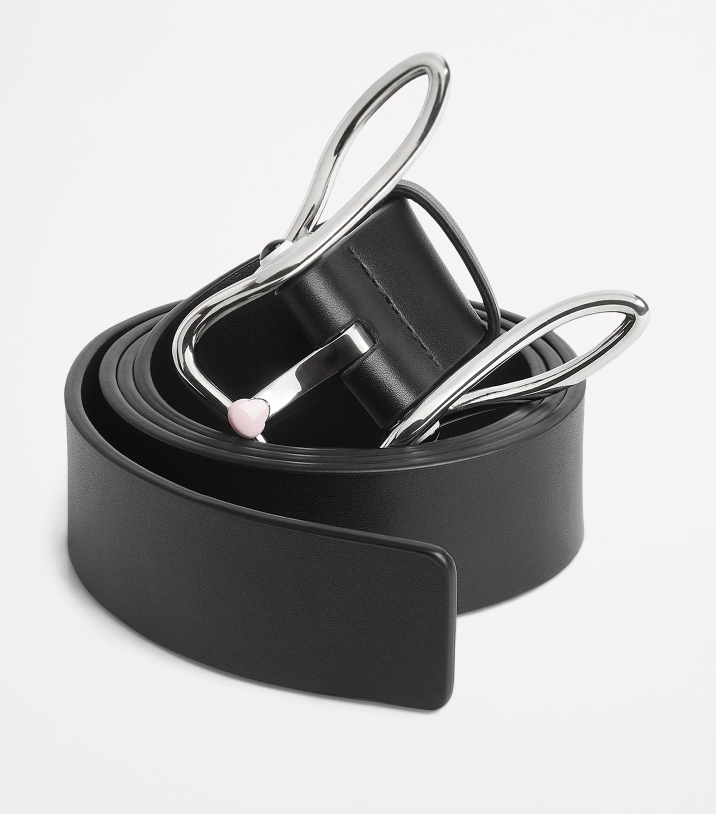 Bottega Veneta Leather Bunny Belt | Harrods US