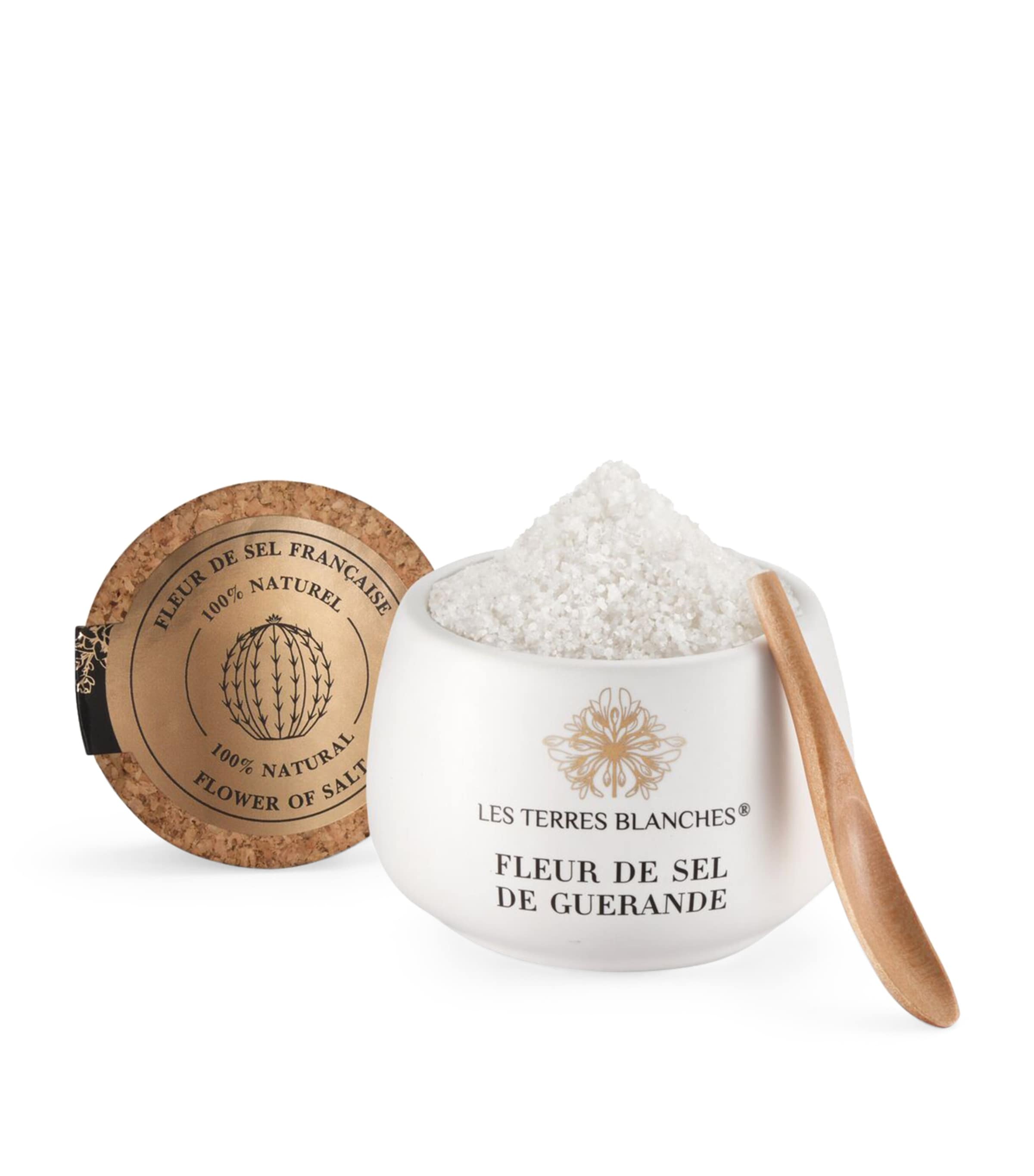 Les Terres Blanches Fleur de Sel Guérande Salt (100g) Image 2