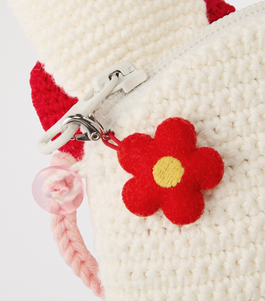 Miki House Knitted Bunny Cross-Body Bag Image 7
