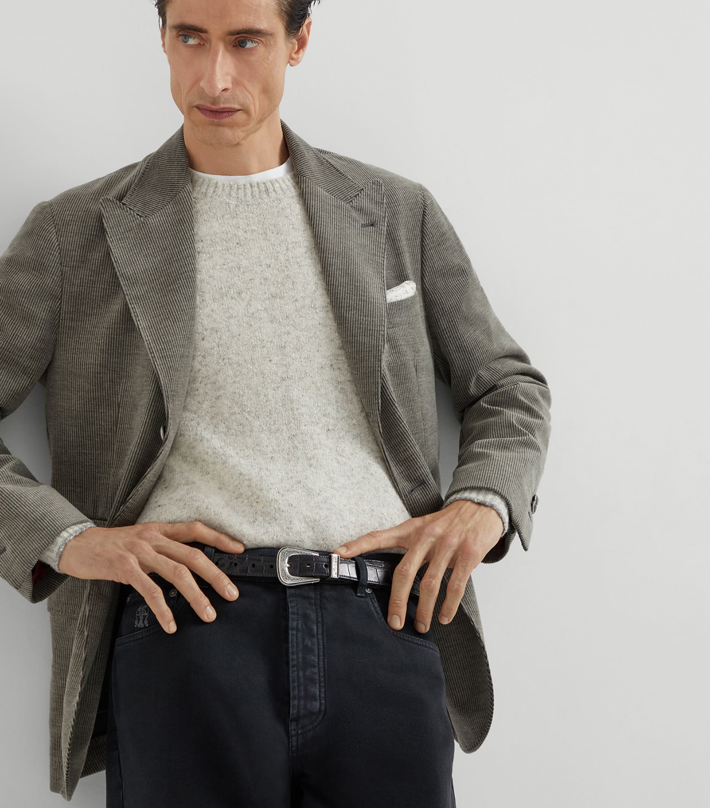 Corduroy Blazer C016 Image 3