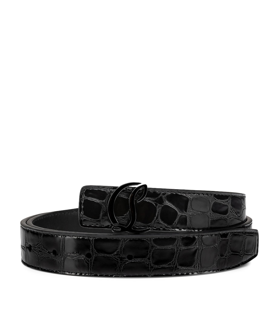 CL Logo Leather Belt CM53 Image 3
