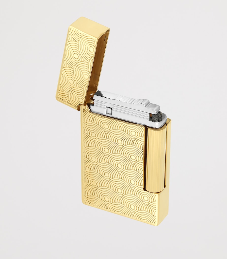 Initial Guilloche Golden Lighter GOLDEN Image 5