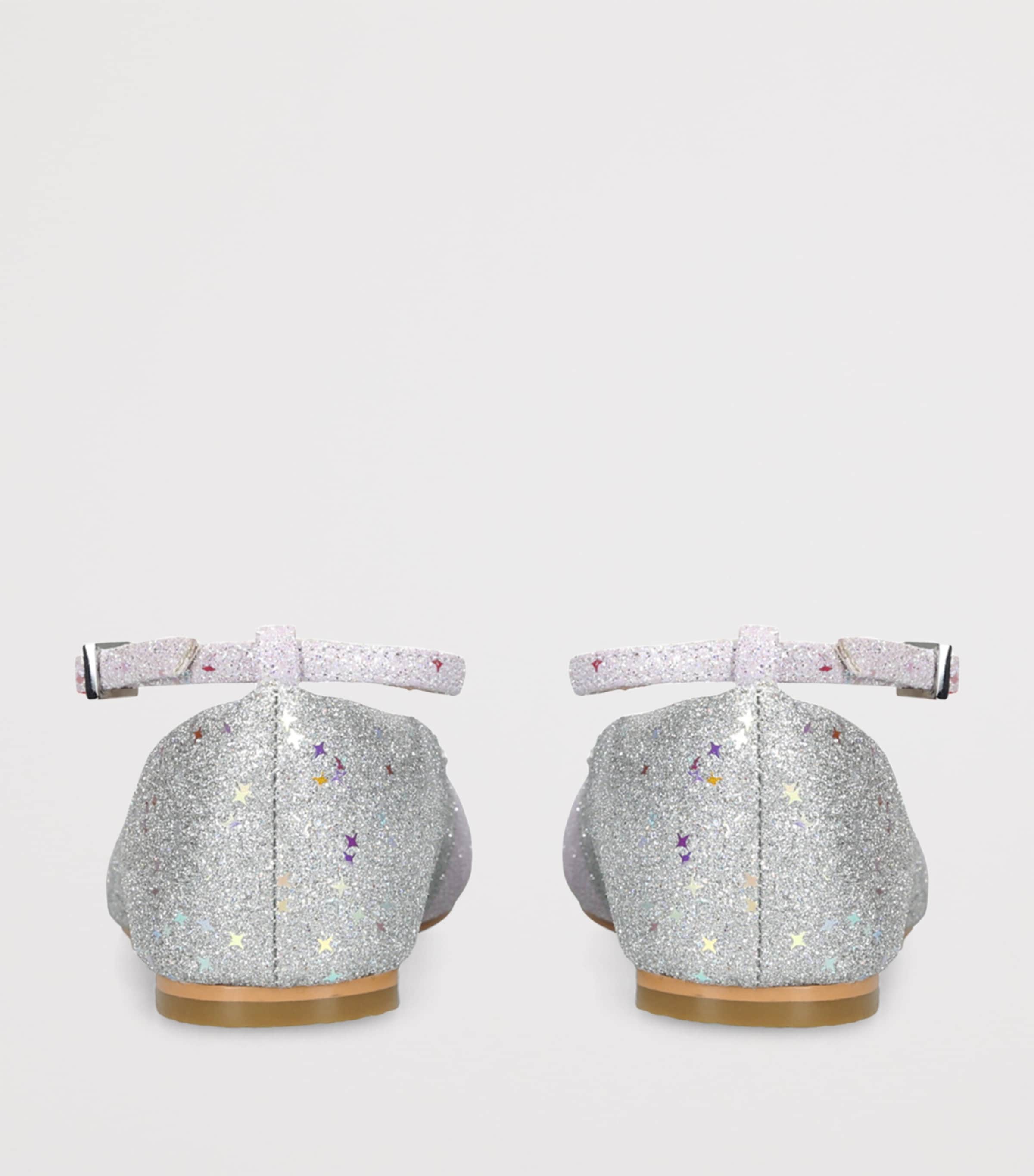 Aruna Seth Glitter Angelina Ballet Flats Silver Com Image 4