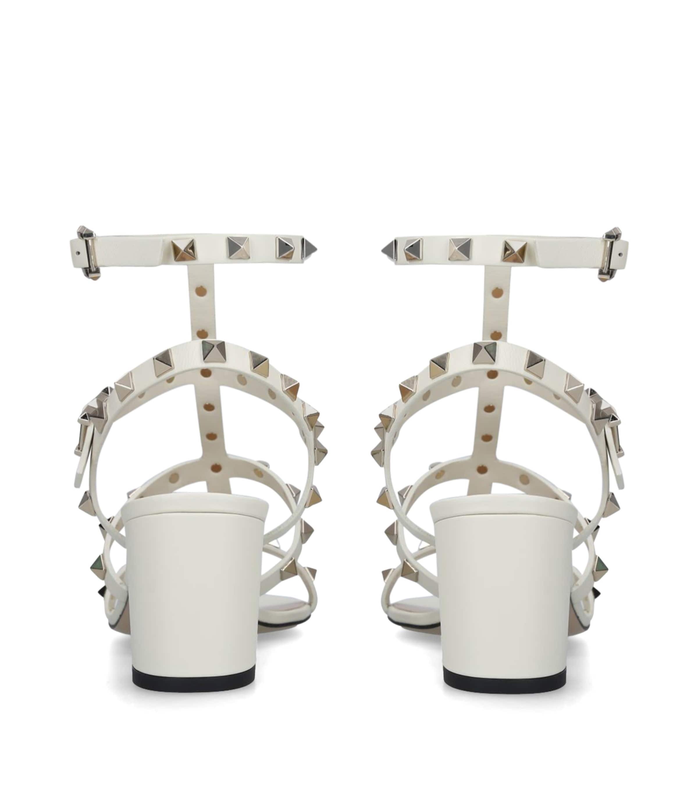 Valentino Garavani Leather Rockstud Sandals 60 Image 2