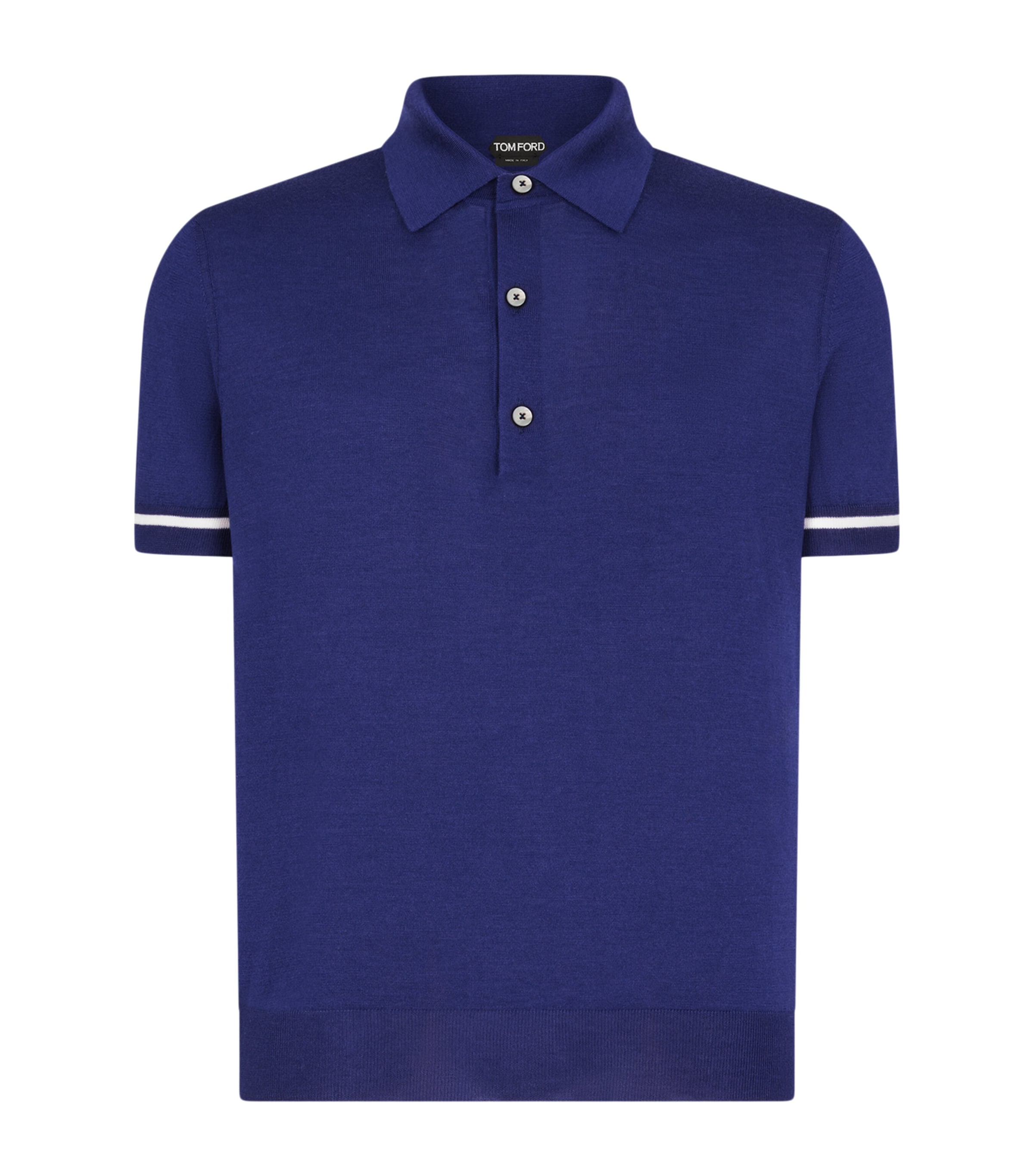 Cashmere-Silk Polo Shirt UBU Image 1