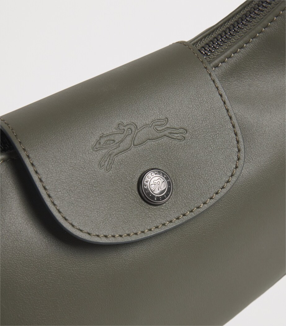 Longchamp Medium Leather Le Pliage Xtra Shoulder Bag Fir Image 6