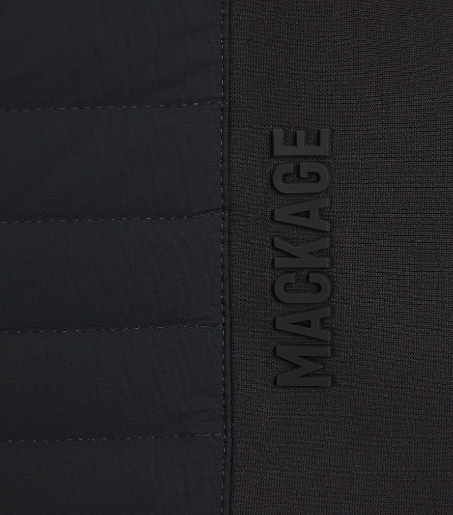 Corey Quarter-Zip Sweatshirt BLACK Image 5