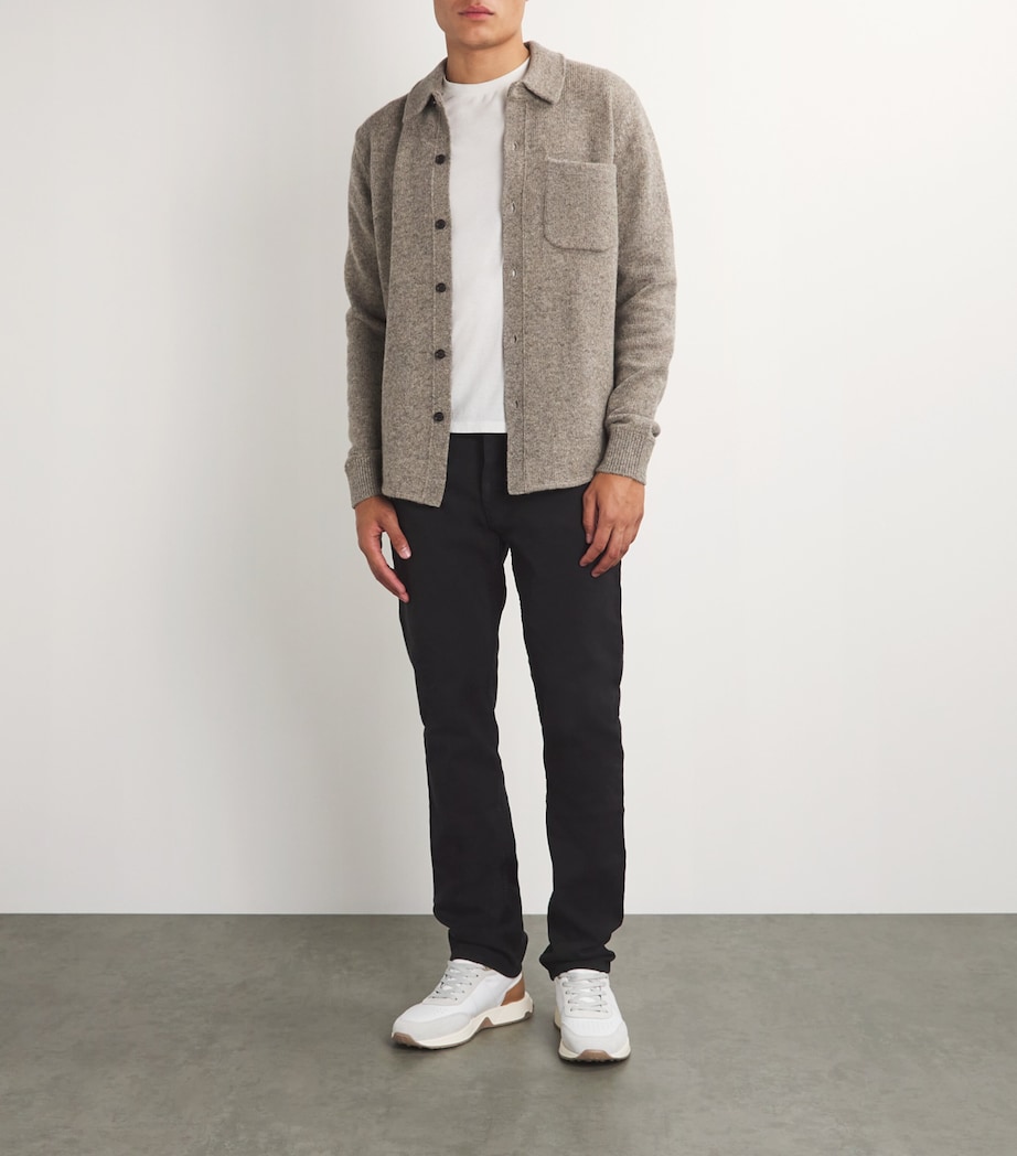 Cotton Drill Trousers BKAA - BLACK Image 2