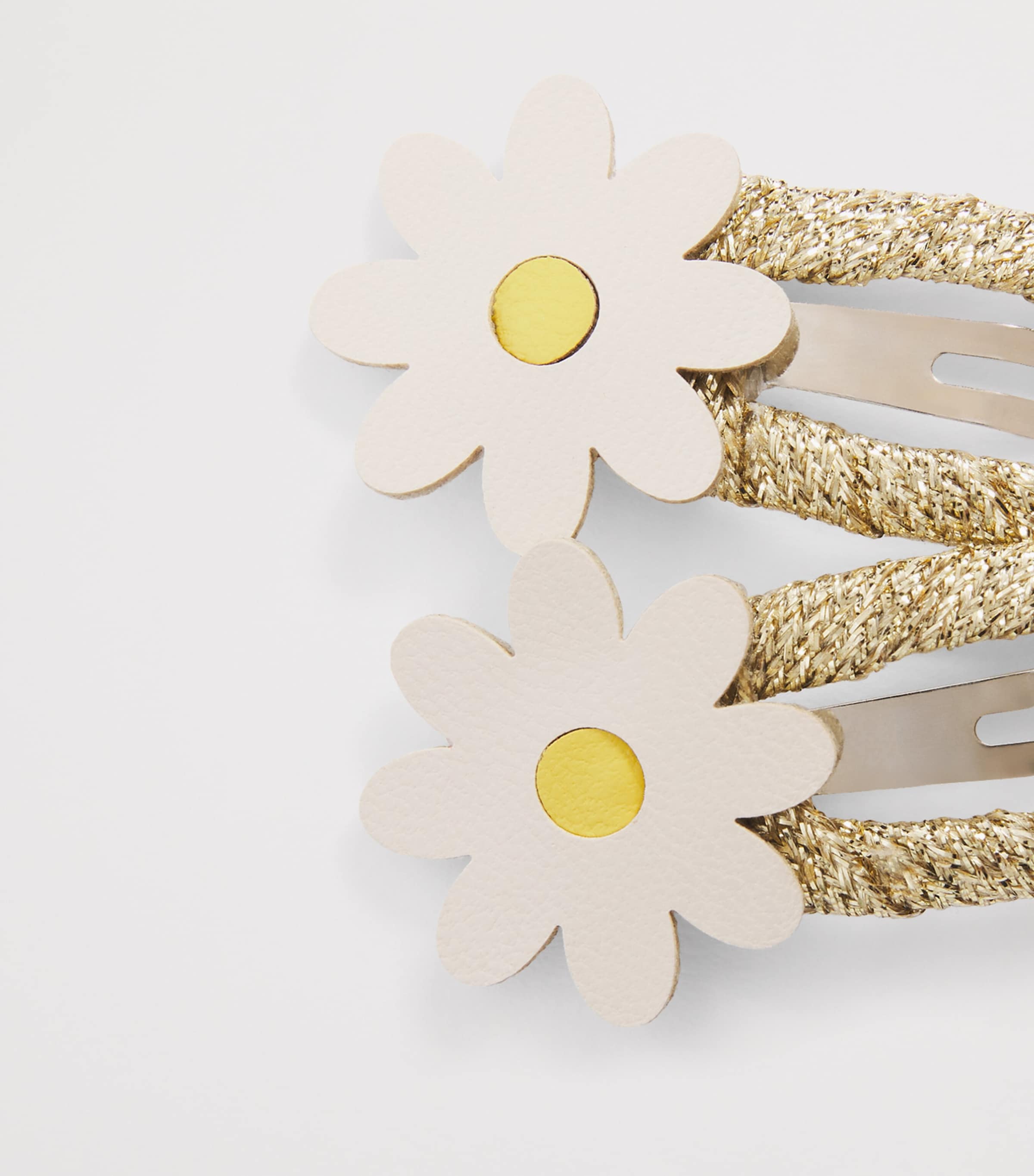 Rockahula Daisy Hair Clips White Image 2