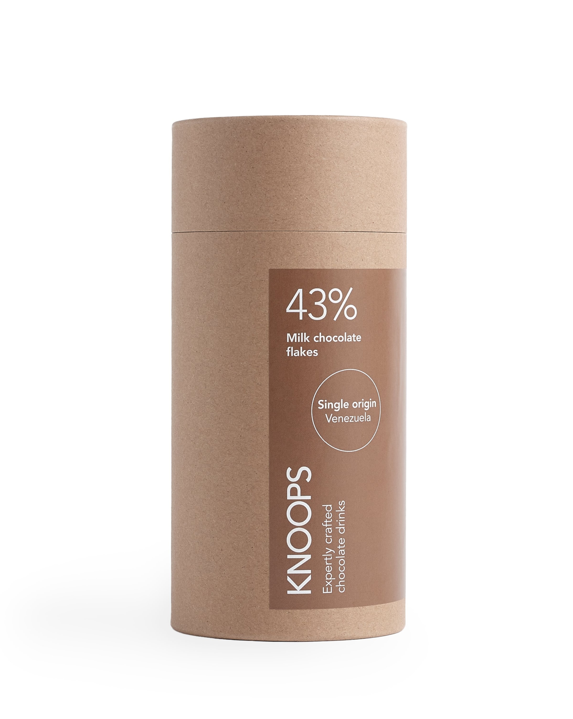 Knoops 43% Milk Chocolate Flakes (250g) Image 1