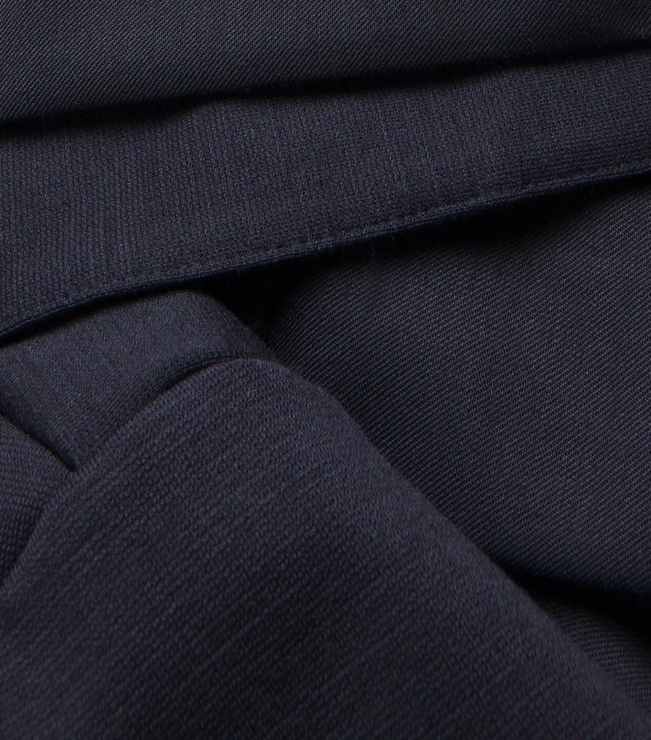 Stretch-Jersey Hooded Jacket NAVY Image 5