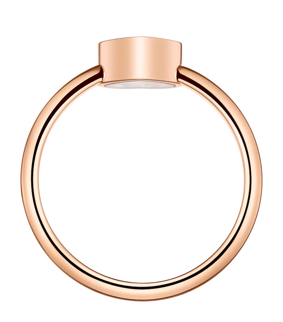 Rose Gold and Diamond My Happy Hearts Ring 18K ROSE GOLD Image 3