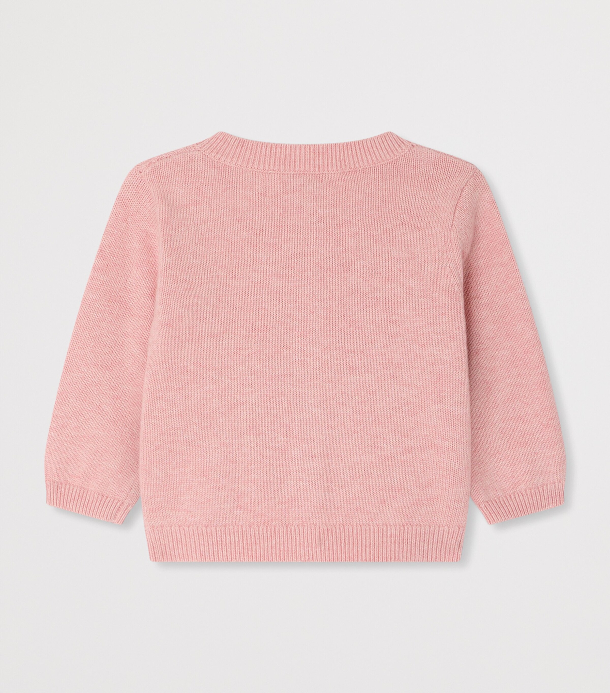 Bonpoint Cotton Claudi Cardigan (6-18 Months) Upb Rose Fane Image 2