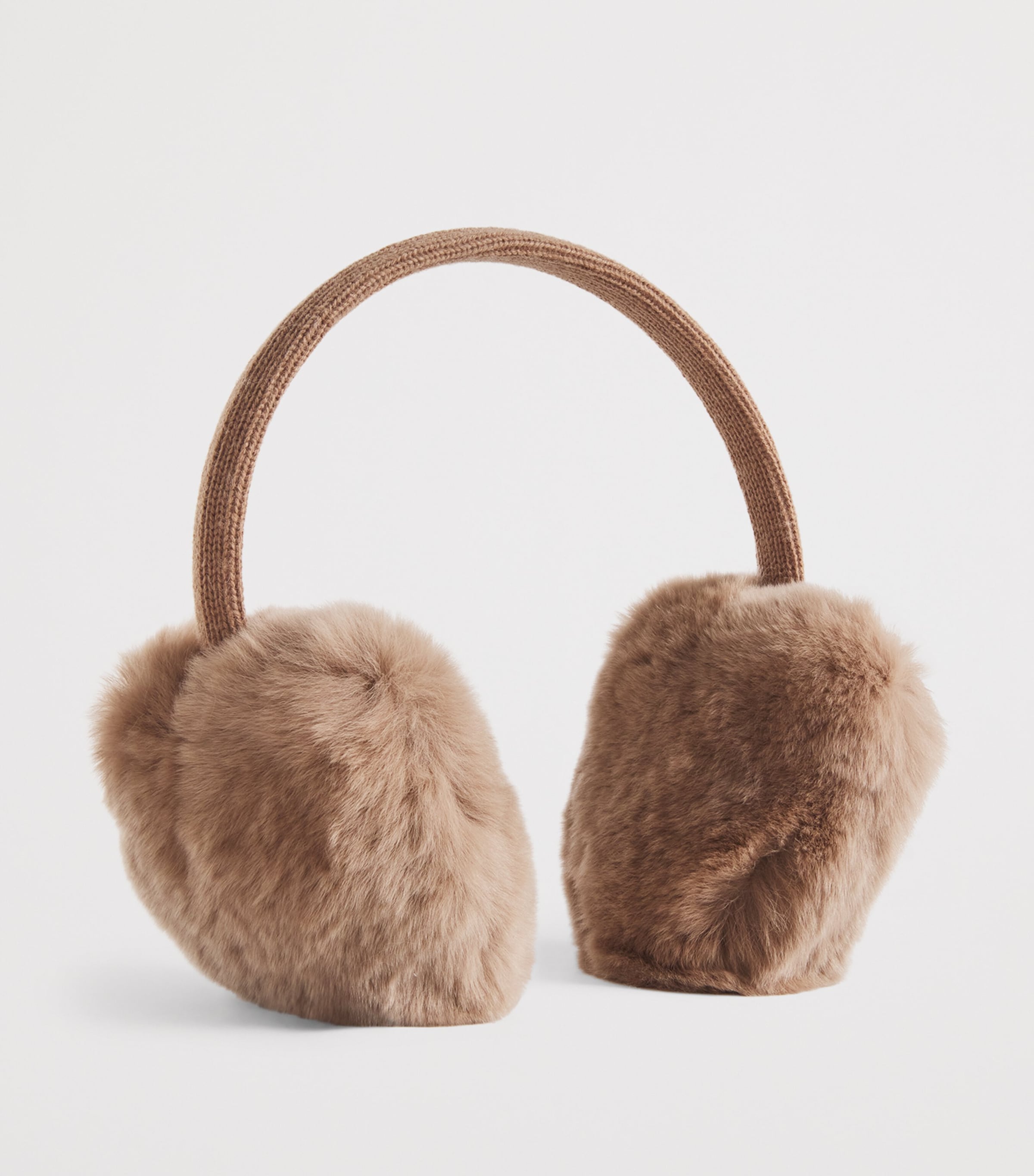 Rabbit Fur Ear Muffs A2156MADELEINE Image 2