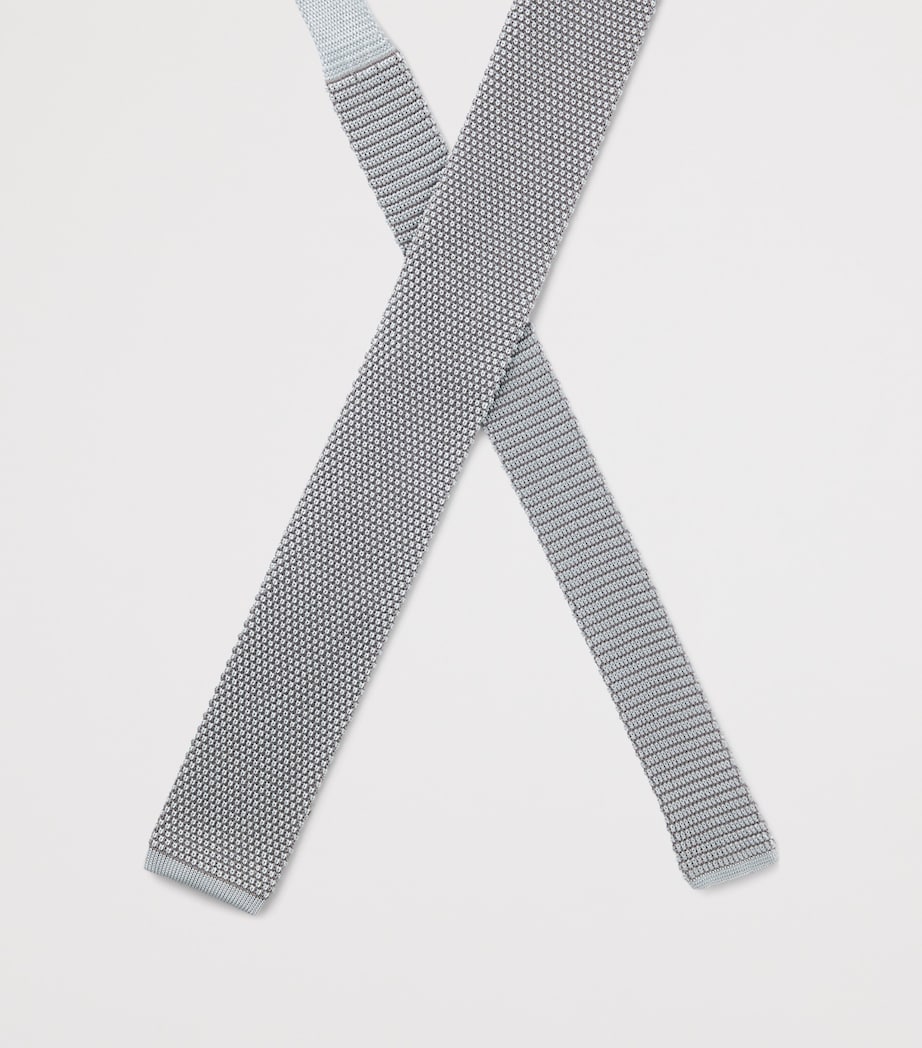 BOSS Silk Knitted Tie Image 4