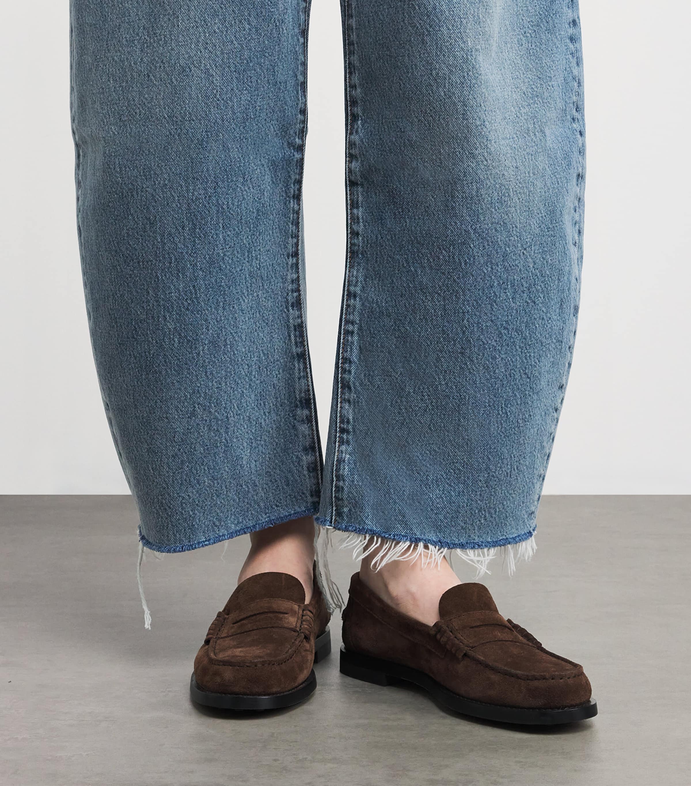 The Bubble Crop Jeans KNOCK OUT RAW FRAY Image 6