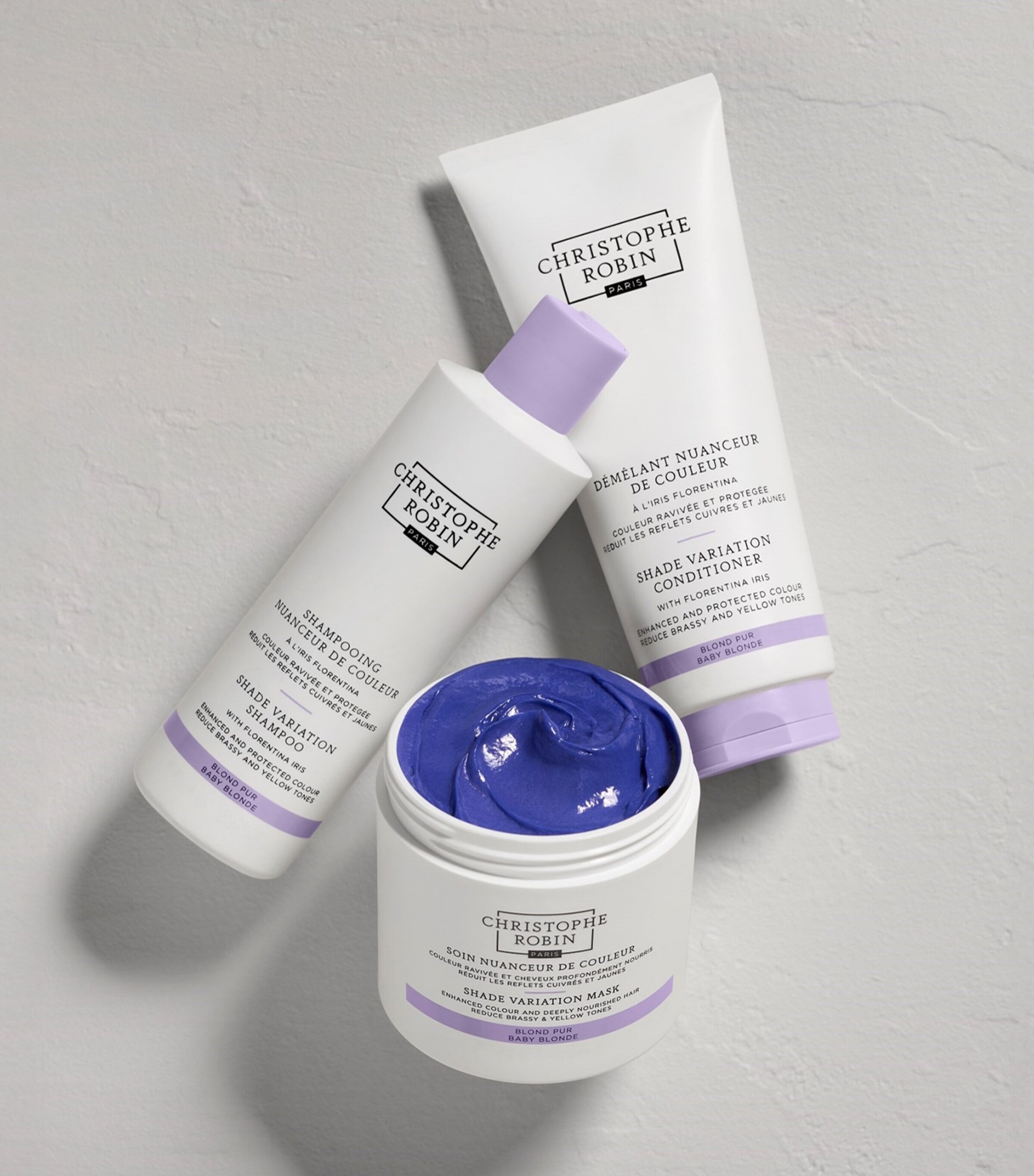 Christophe Robin Shade Variation Conditioner with Florentina Iris (200ml) Image 4