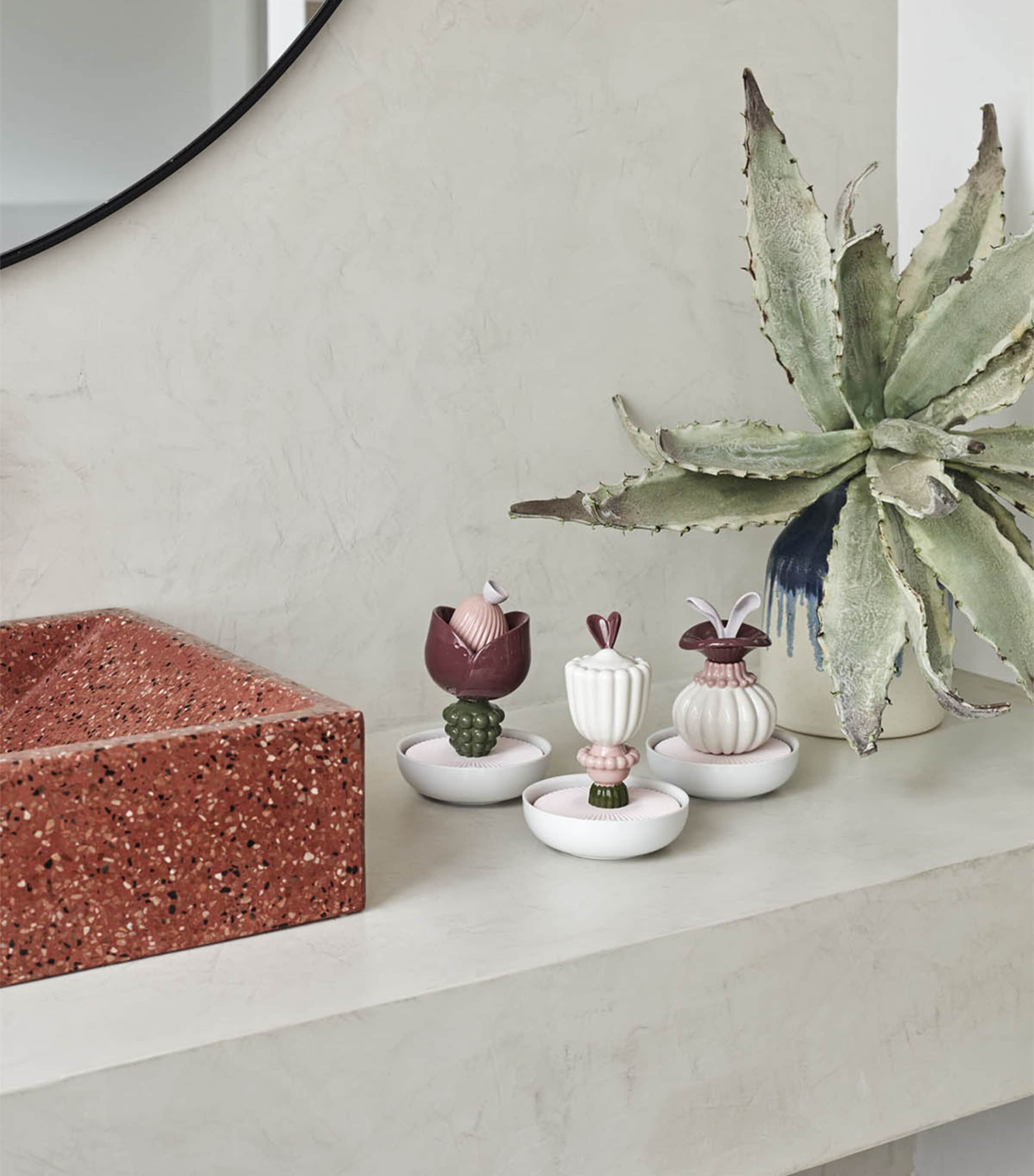 Porcelain Imaginary Flower III Diffuser NO COLOUR Image 5