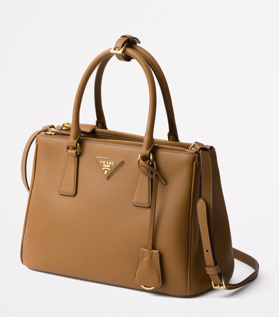 Medium Leather Galleria Top-Handle Bag F03BH Image 2