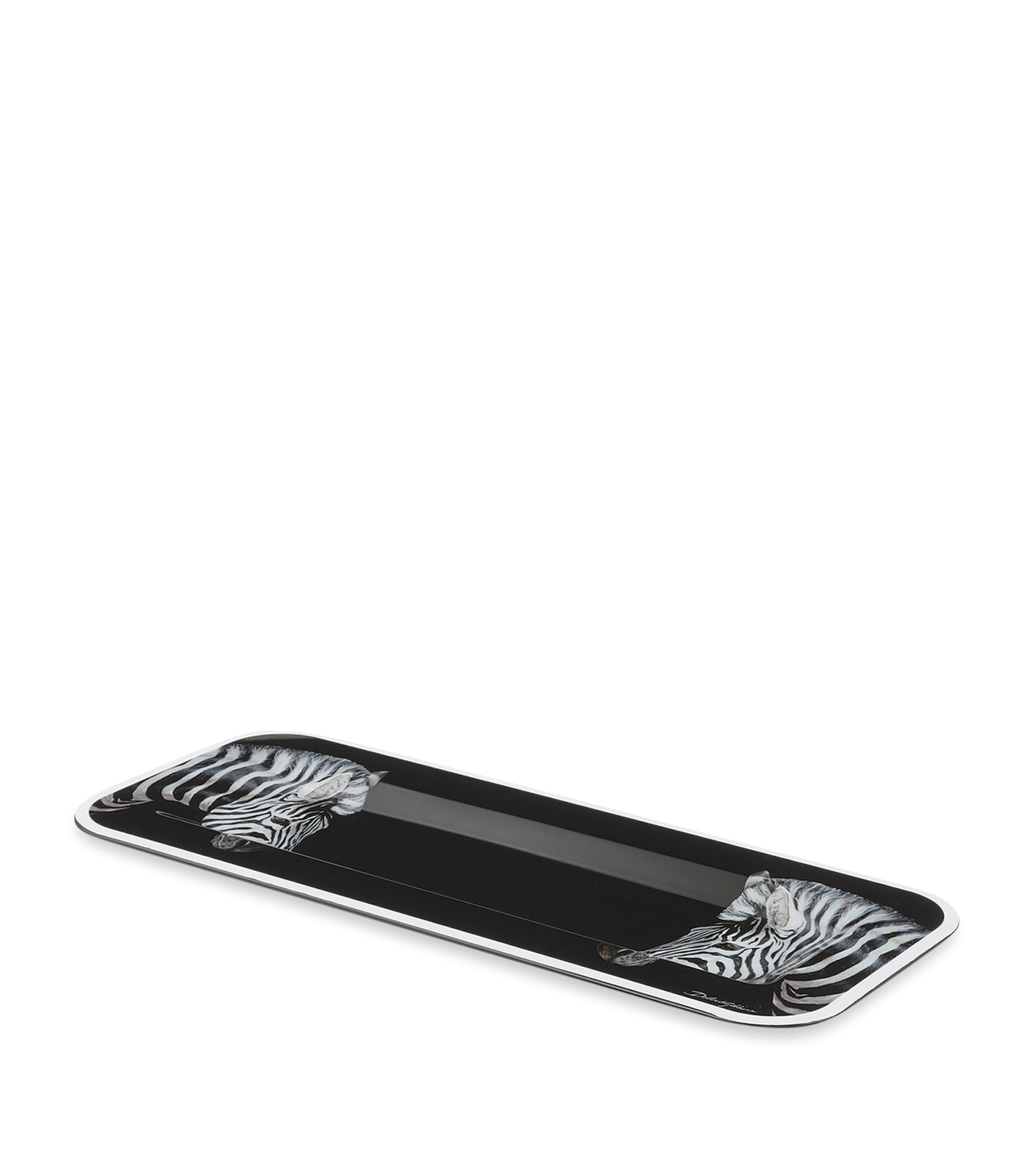 Dolce&Gabbana Casa Wooden Zebra Tray Zebre F Do Ner Image 4