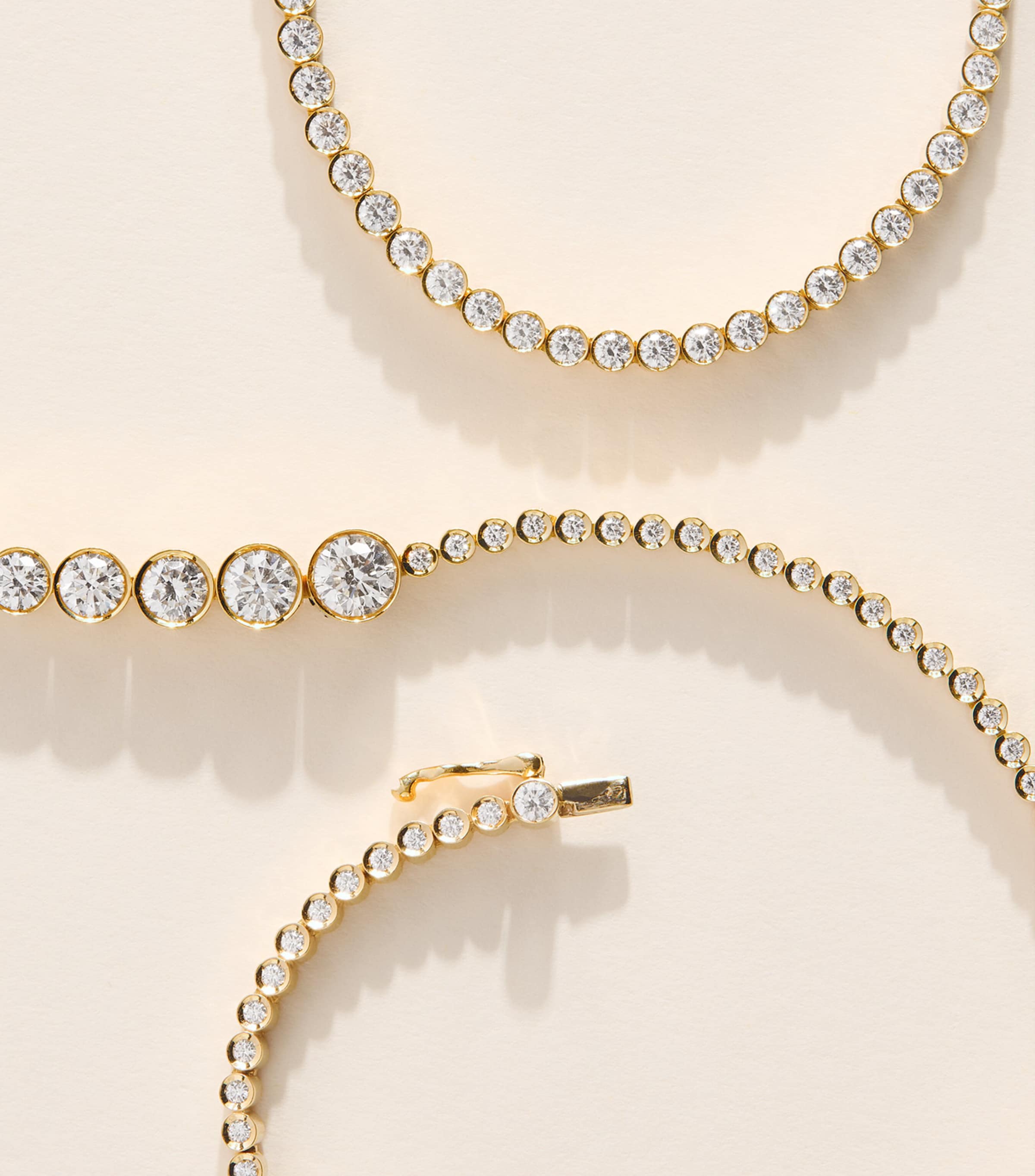 Sophie Bille Brahe Yellow Gold and Diamond Collier de Rêve Necklace Yellow Gold Image 4