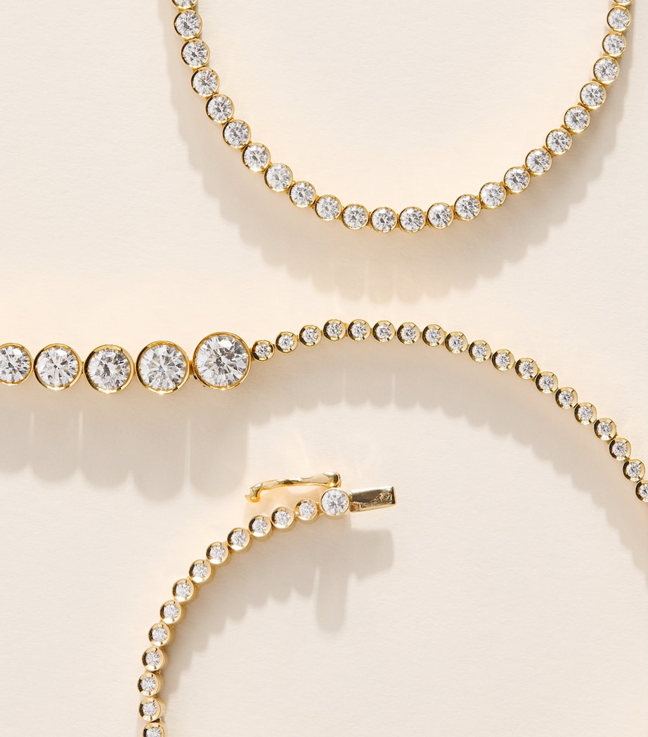Sophie Bille Brahe Yellow Gold and Diamond Collier de Rêve Necklace Yellow Gold Image 4
