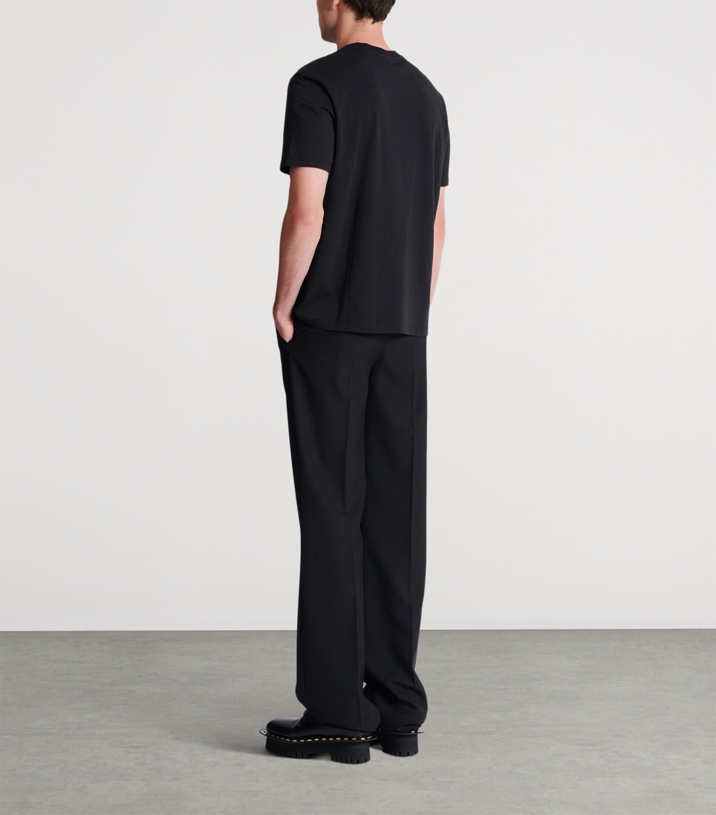 Cotton Crystal Logo T-Shirt EAP NOIR/NOIR Image 7