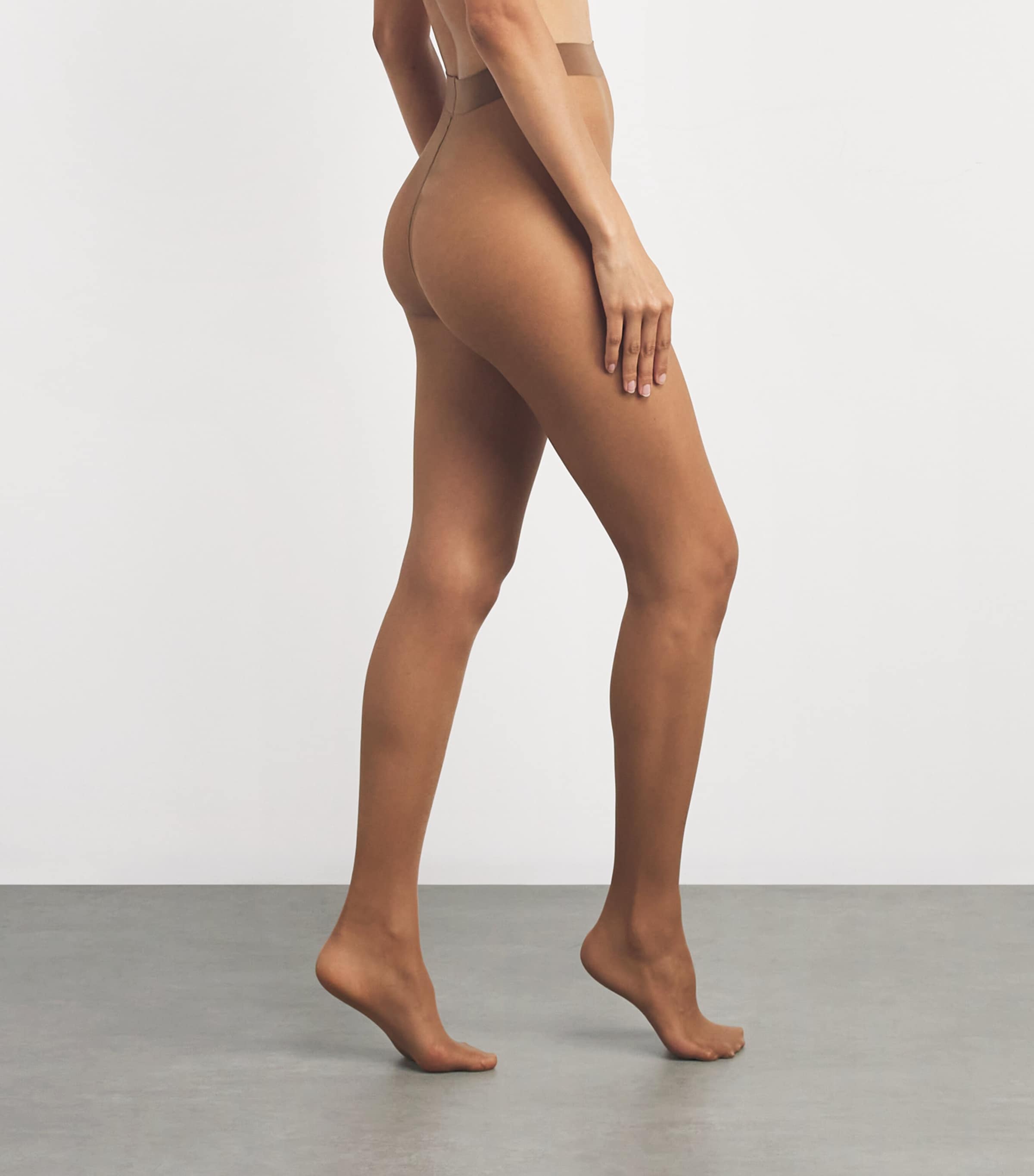 Falke Womens Pure Matt 20 Tights Hazel Image 3
