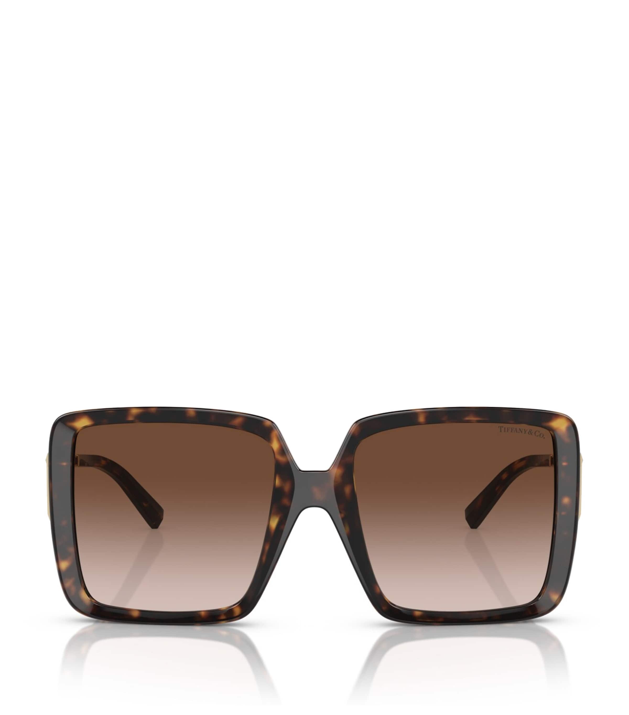 Tiffany & Co Injected Square Sunglasses In Brown