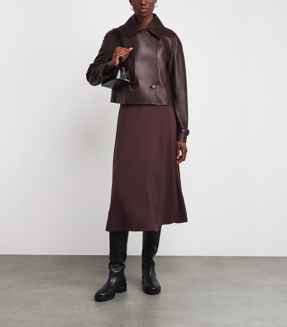 Blaise Leather Jacket MARASCHINO Image 2